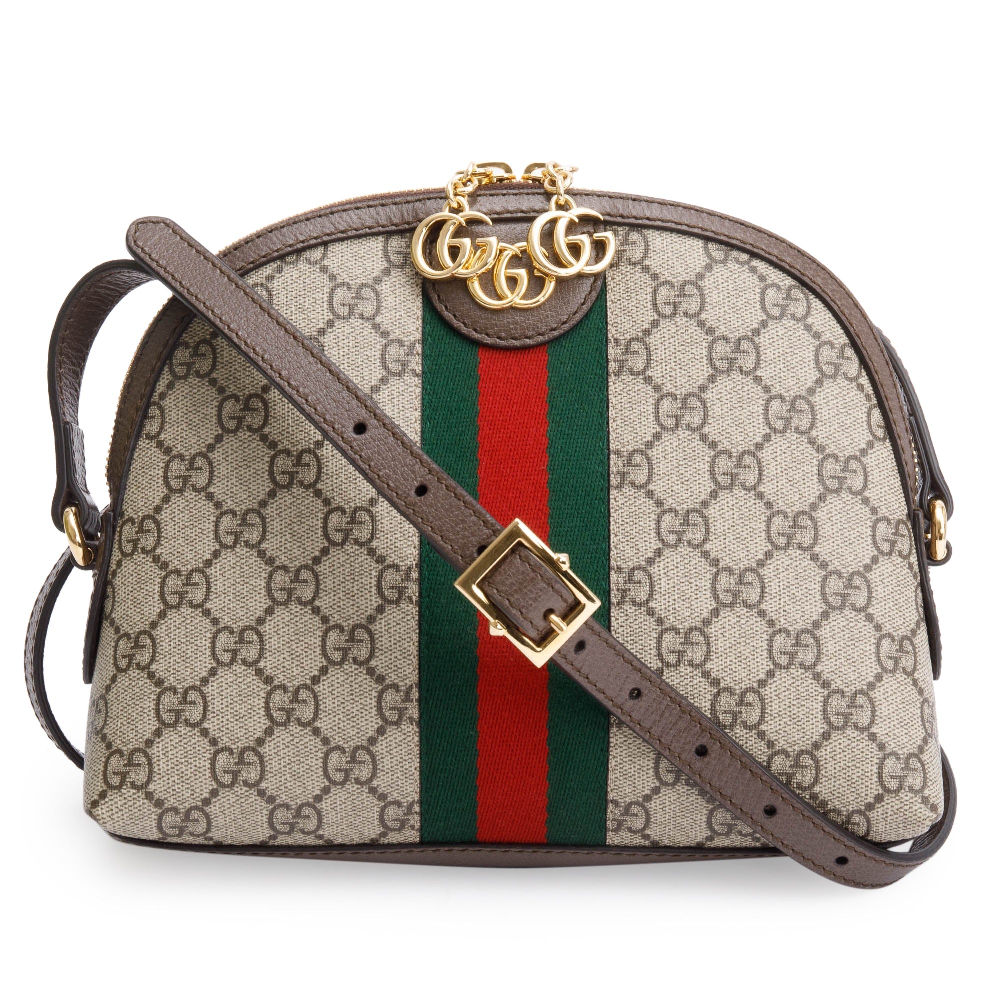 Gucci 2023 GG Ophidia Small Dome Shoulder Bag w/ Box & Receipt