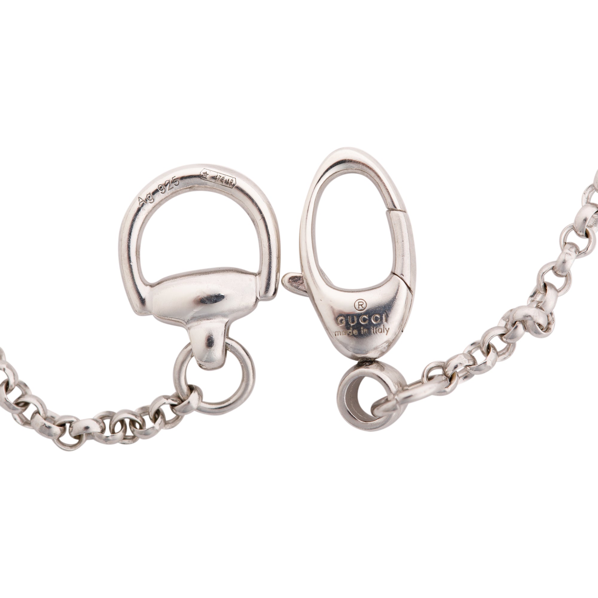 Gucci Bamboo Heart Pendant Necklace w/ Box