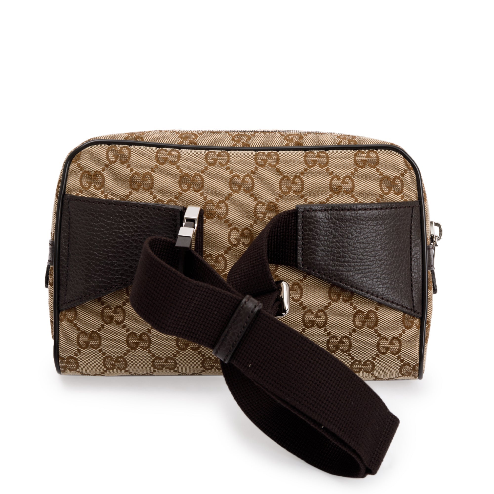 Gucci Beige GG Canvas Belt Bag