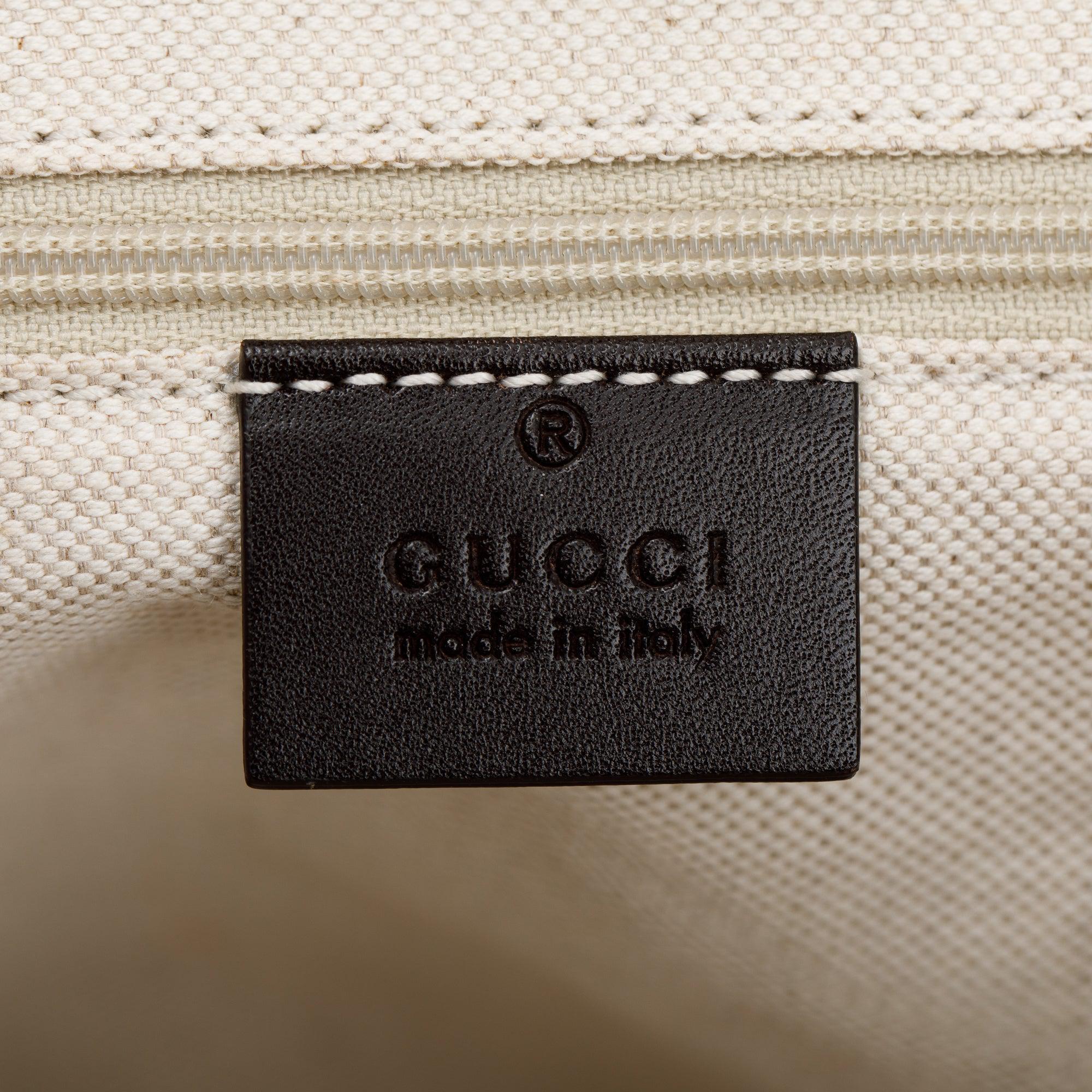 Gucci Beige GG Canvas Medium Sukey Tote