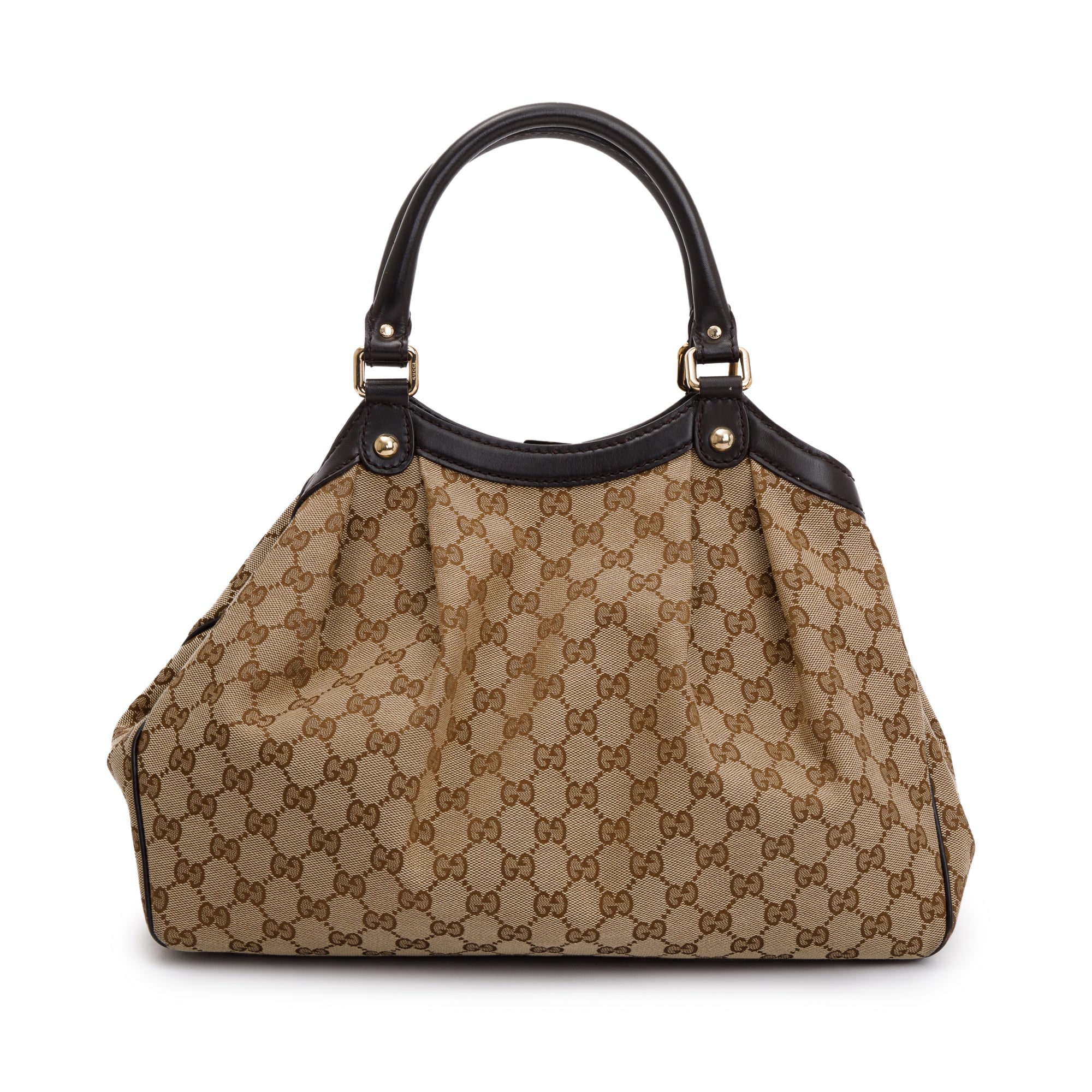 Gucci Beige GG Canvas Medium Sukey Tote