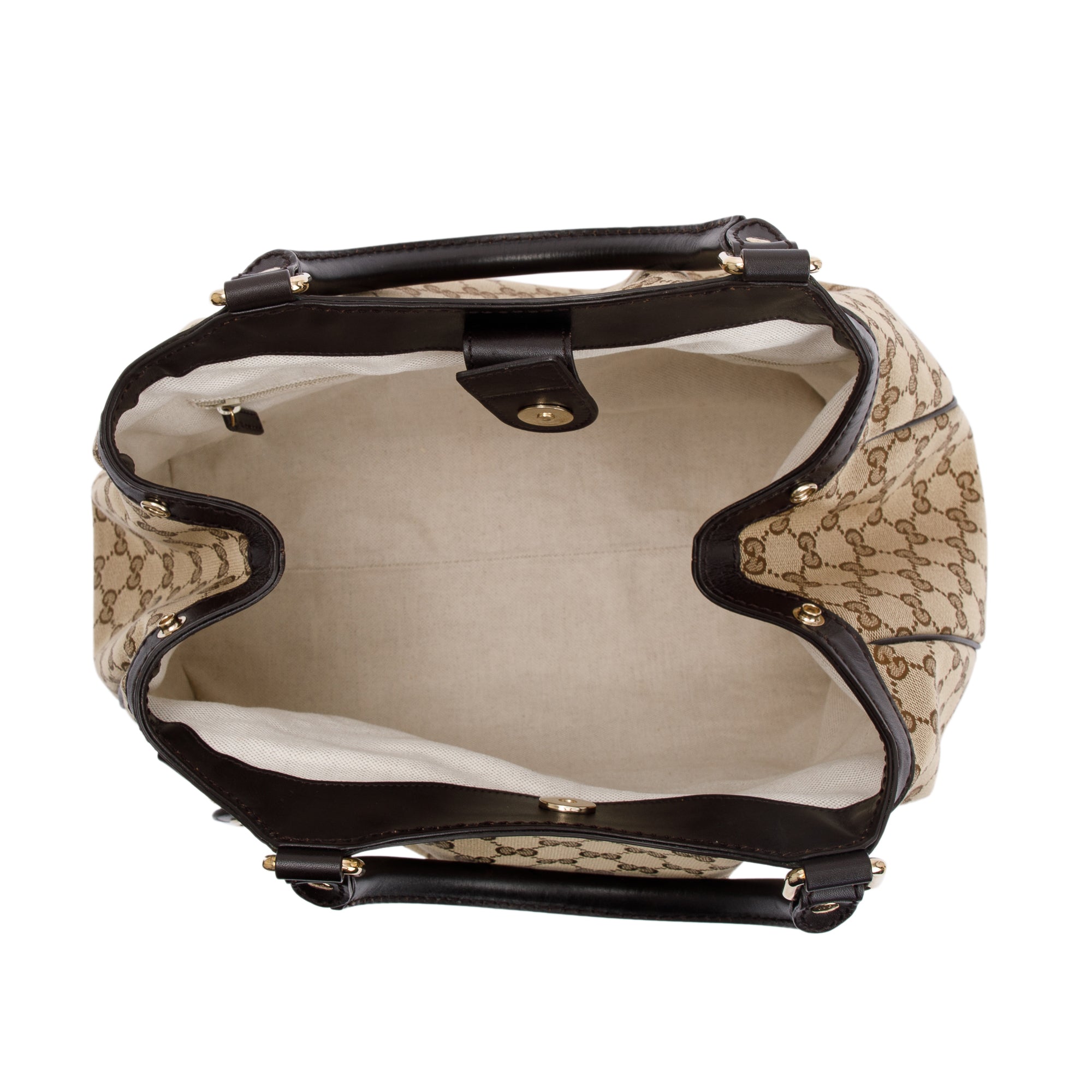 Gucci Beige GG Canvas Medium Sukey Tote