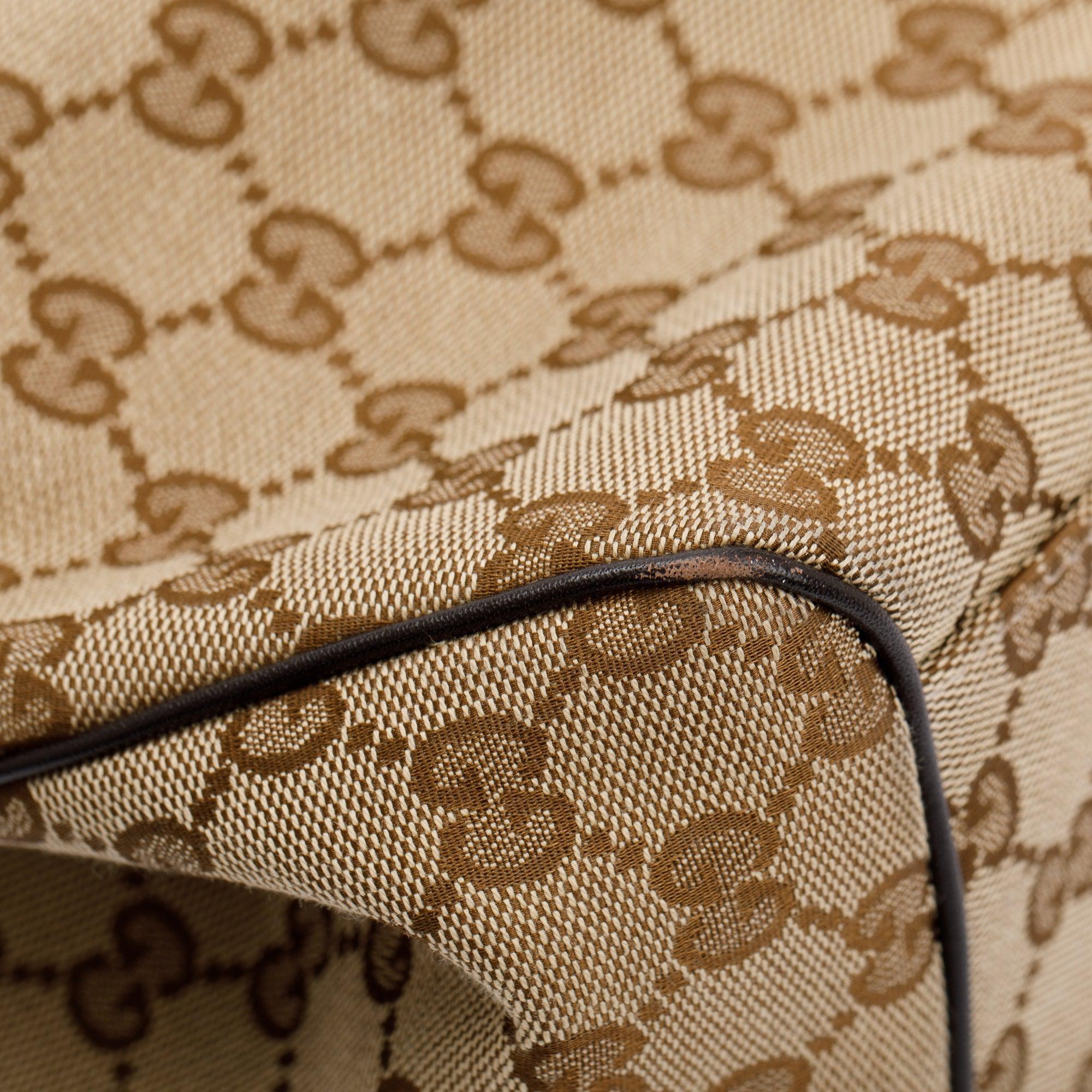 Gucci Beige GG Canvas Medium Sukey Tote