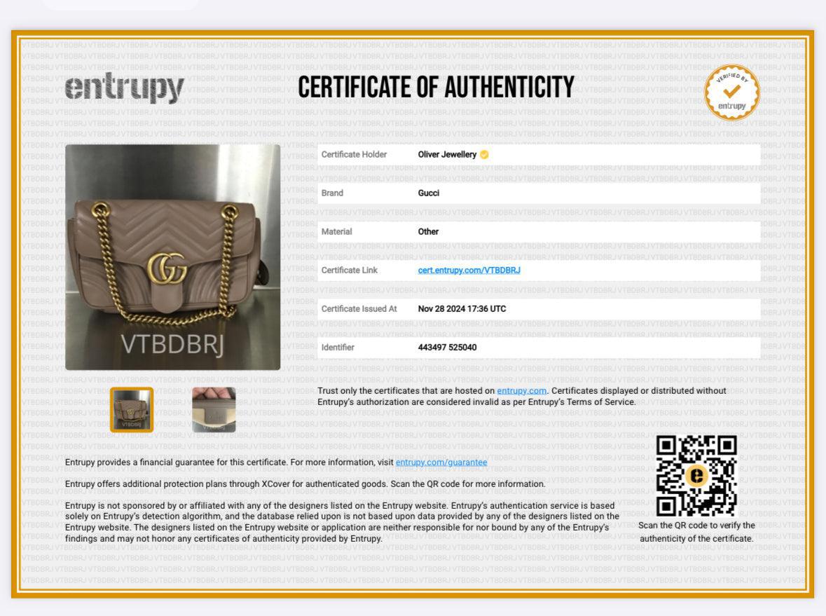 Gucci Beige GG Marmont Matelasse Small Shoulder Bag