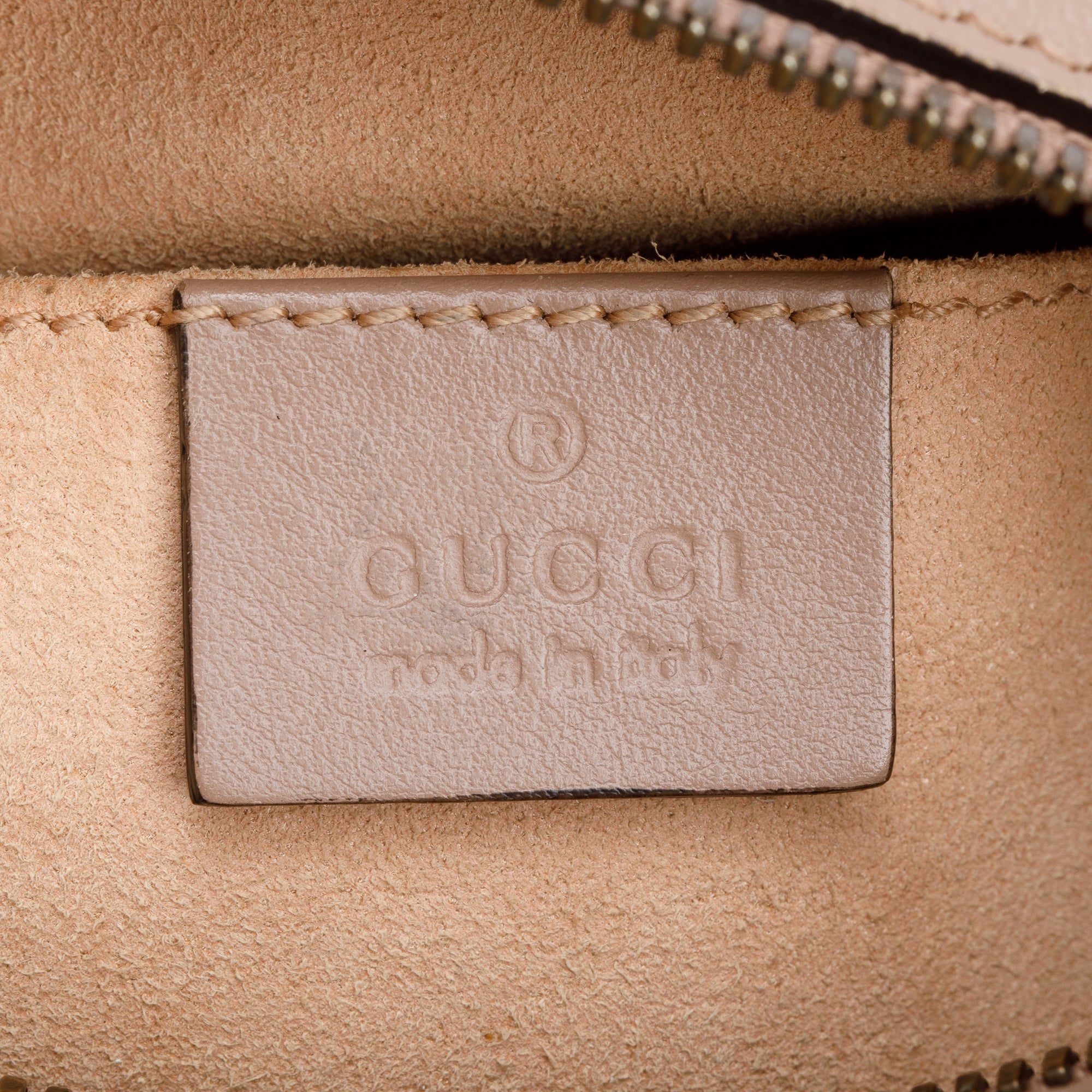 Gucci Beige GG Marmont Matelasse Small Shoulder Bag w/ Box