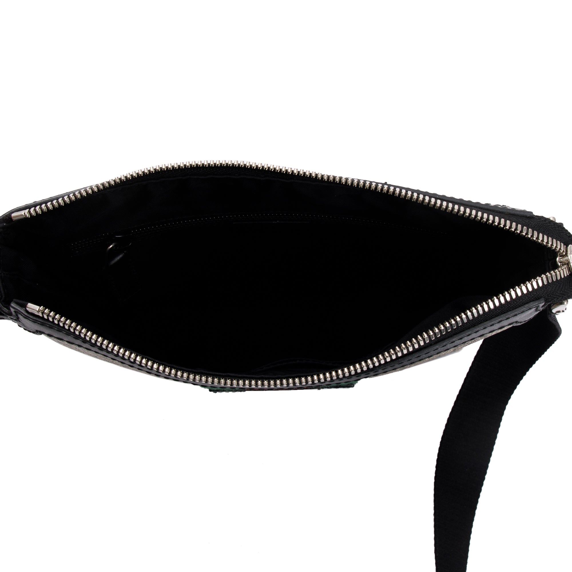 Gucci Beige GG Supreme Web Messenger Bag