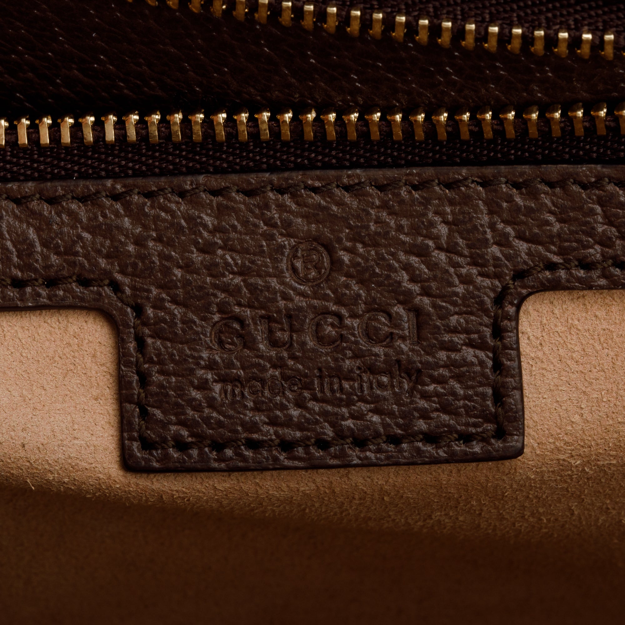 Gucci Beige GG Supreme Web Small Ophidia Flap Messenger Bag w/ Box