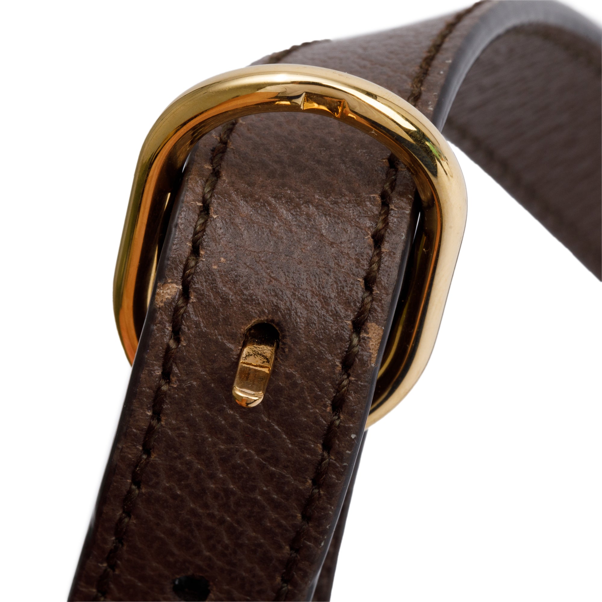 Gucci Beige GG Supreme Web Small Ophidia Flap Messenger Bag w/ Box