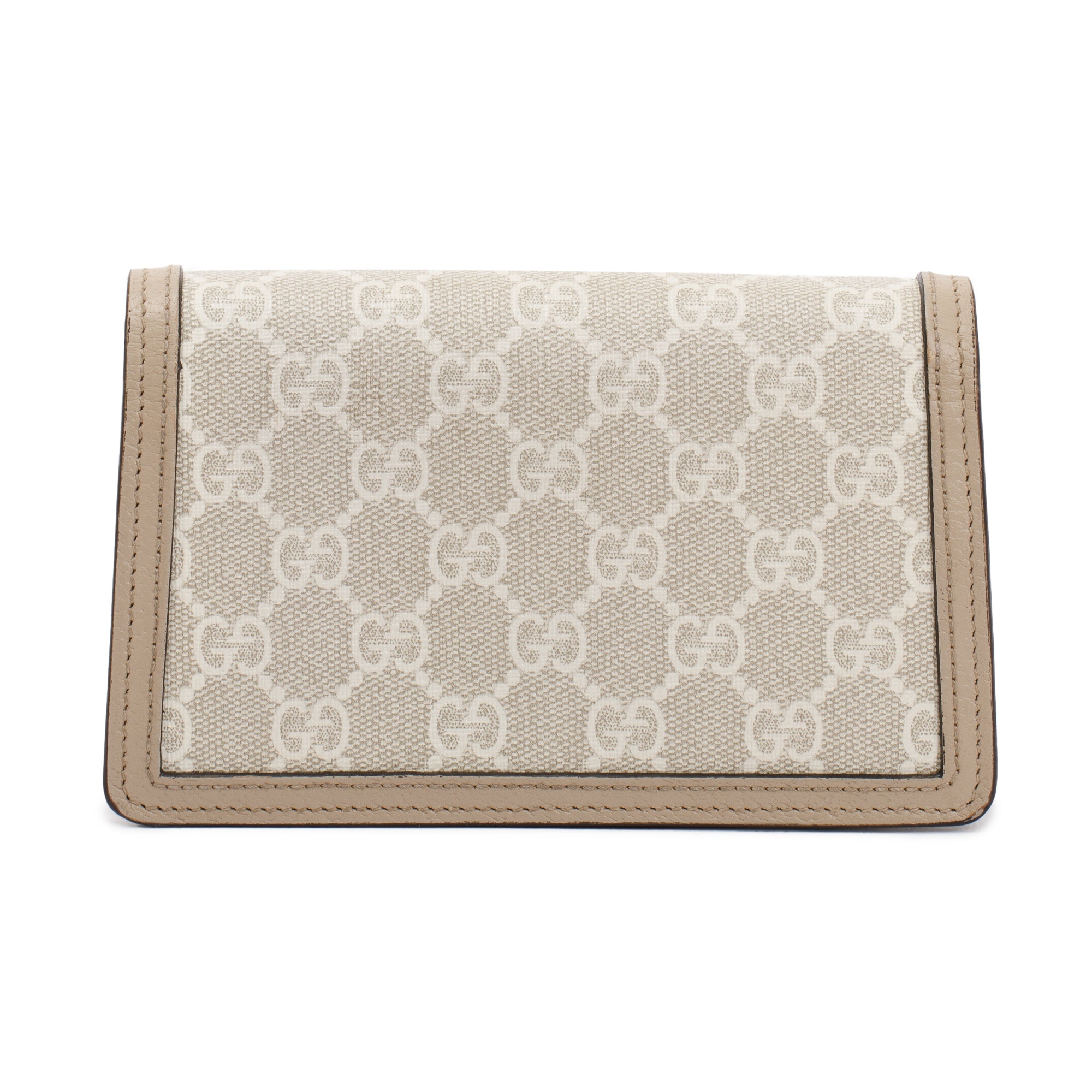 Gucci Beige & White GG Supreme Dionysus Super Mini Bag w/ Box