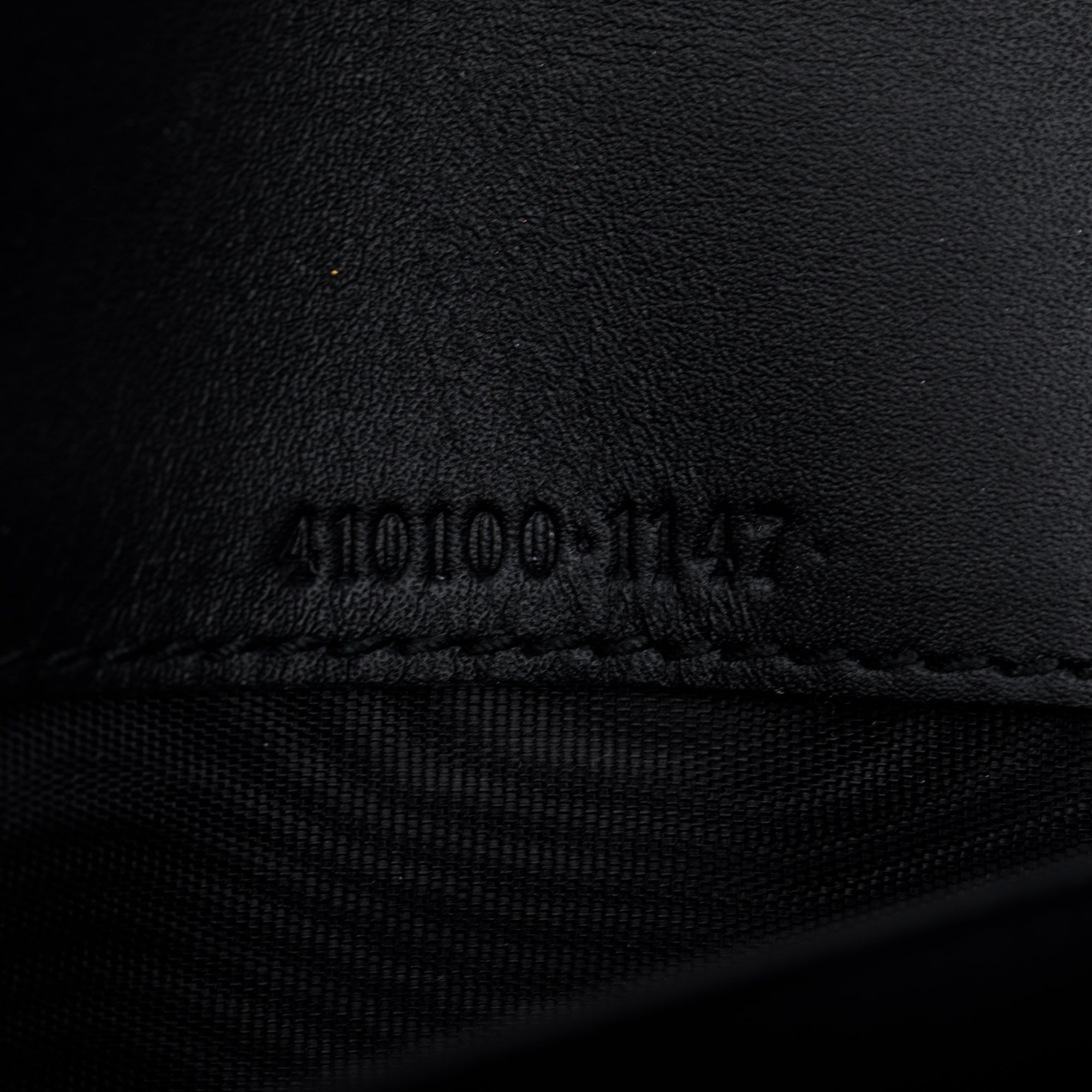 Gucci Black Calfskin GG Supreme Monogram Continental Wallet