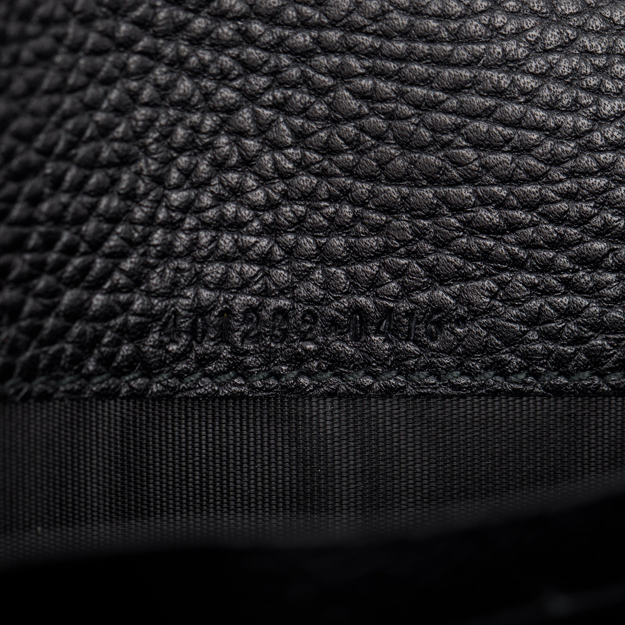 Gucci Black Calfskin Leather GG Marmont Chain Wallet w/ Box