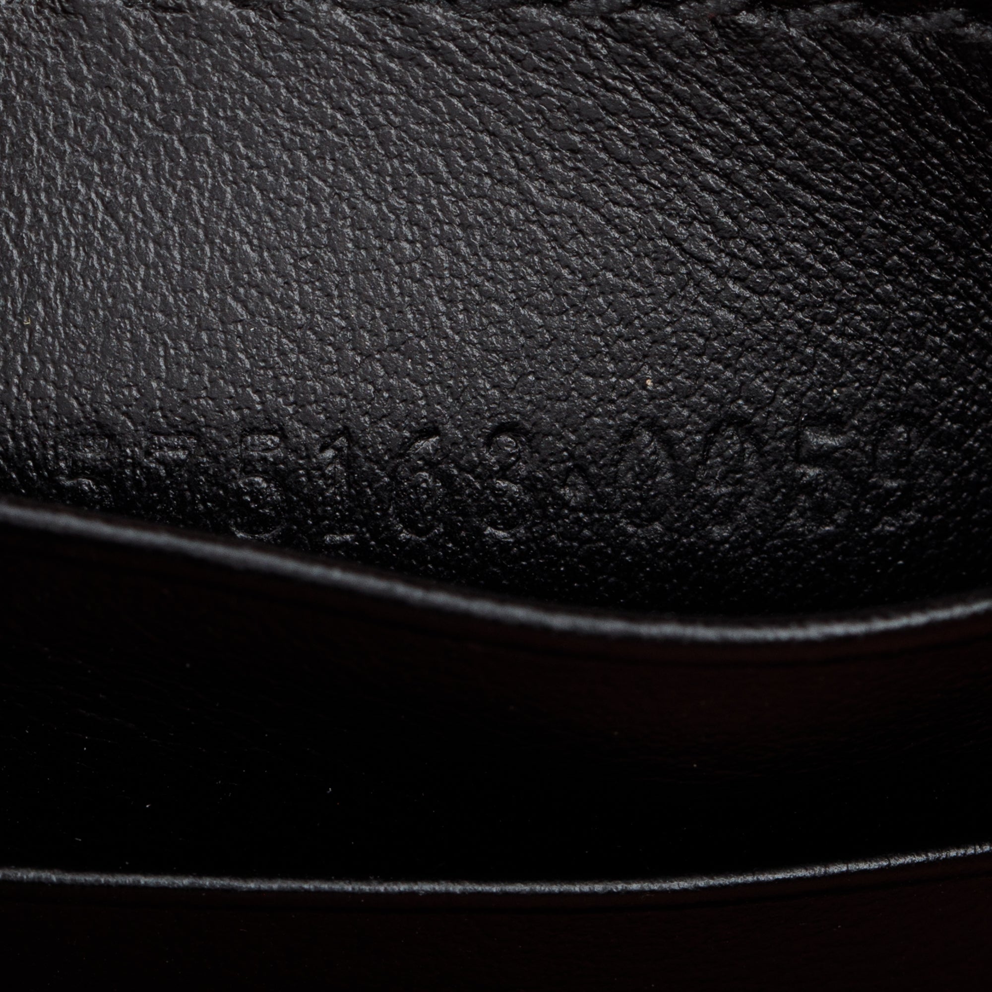 Gucci Black Calfskin Leather GG Marmont Mini Bucket Bag