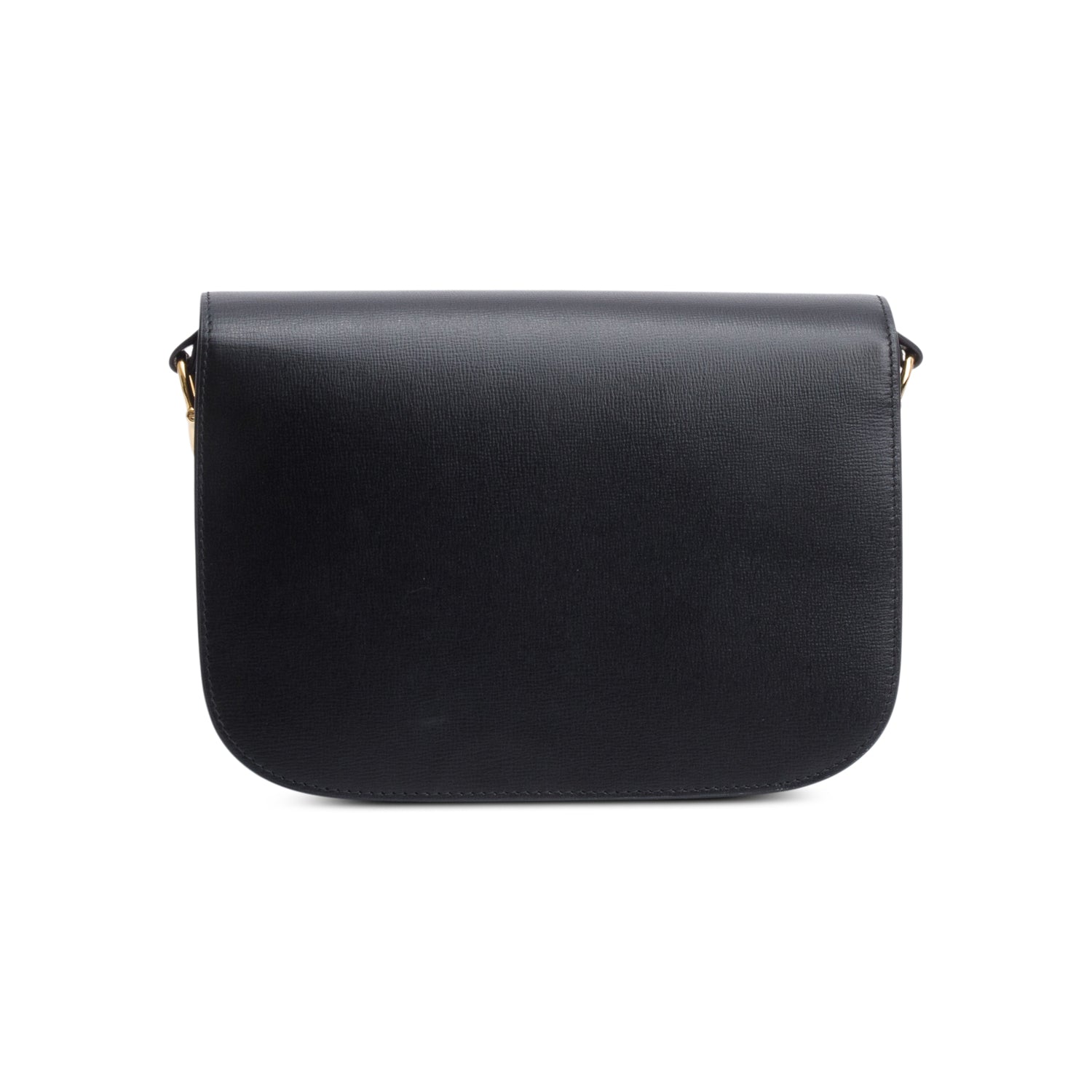 Gucci Black Calfskin Leather Horsebit 1955 Small Shoulder Bag