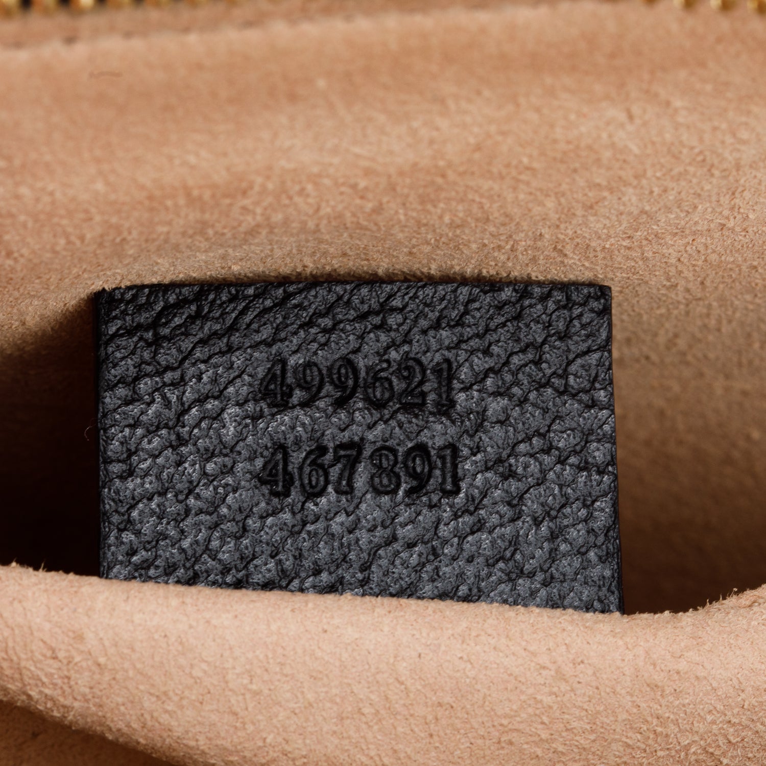 Gucci Black Calfskin Leather Web Small Ophidia Dome Crossbody Bag w/ Box