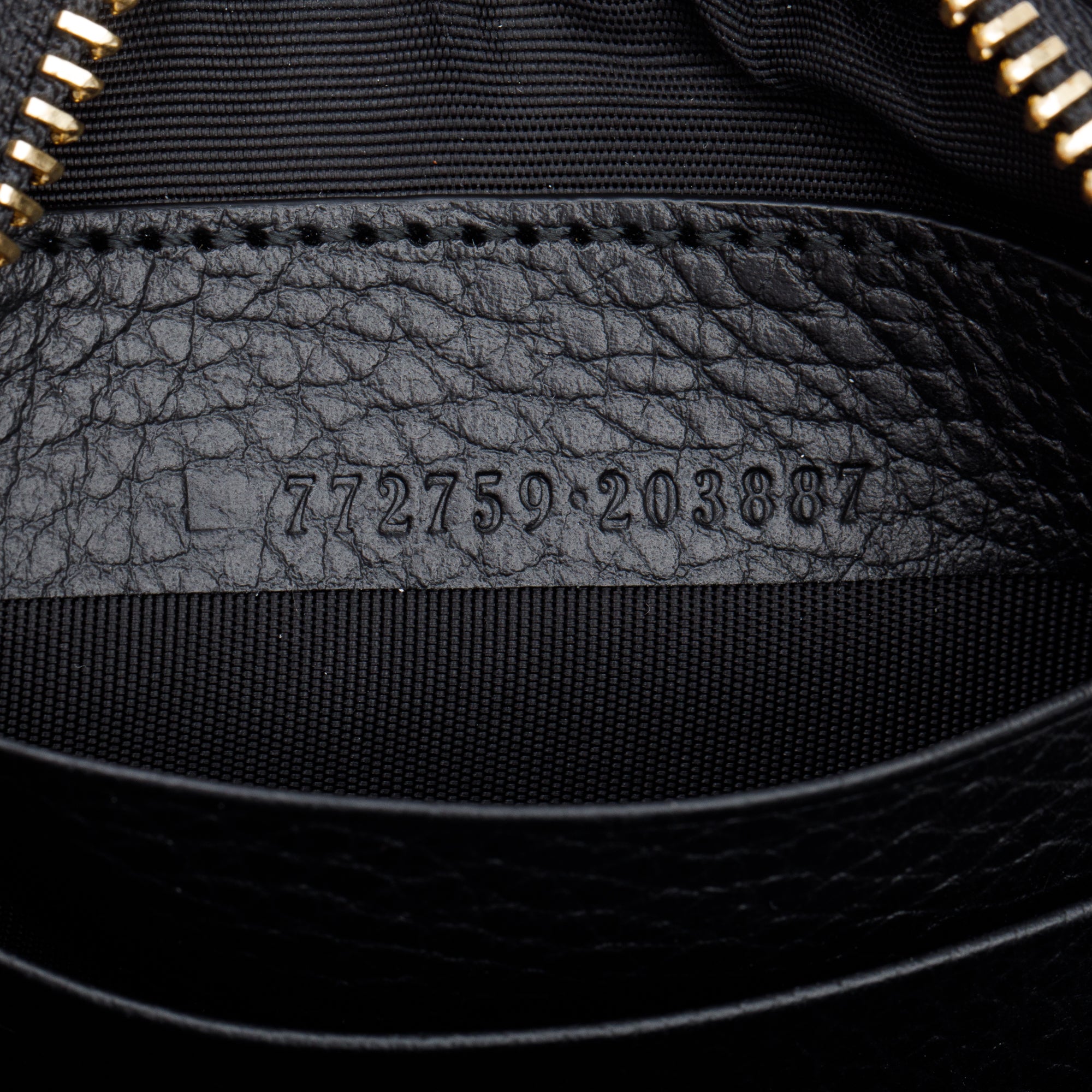 Gucci Black Dollar Calfskin Leather Super Mini GG Marmont Chain Shoulder Bag w/ Box