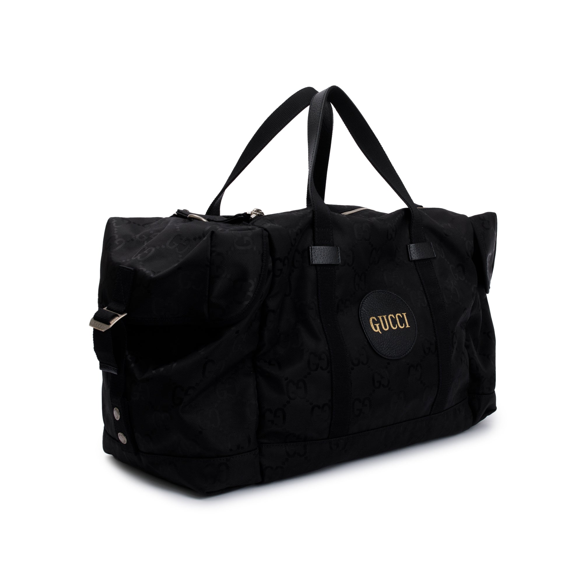 Gucci Black Econyl Nylon Off The Grid Duffle Bag