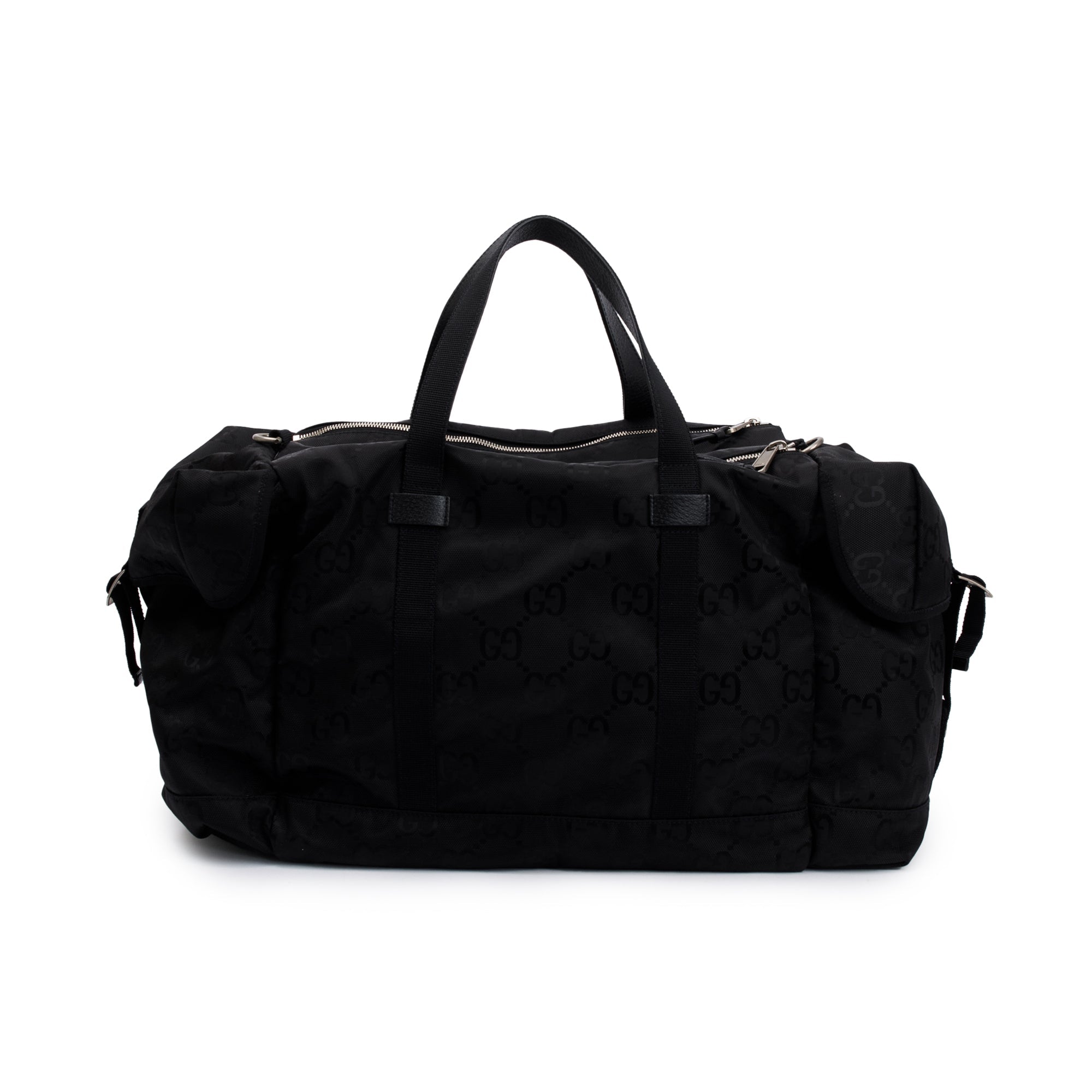 Gucci Black Econyl Nylon Off The Grid Duffle Bag