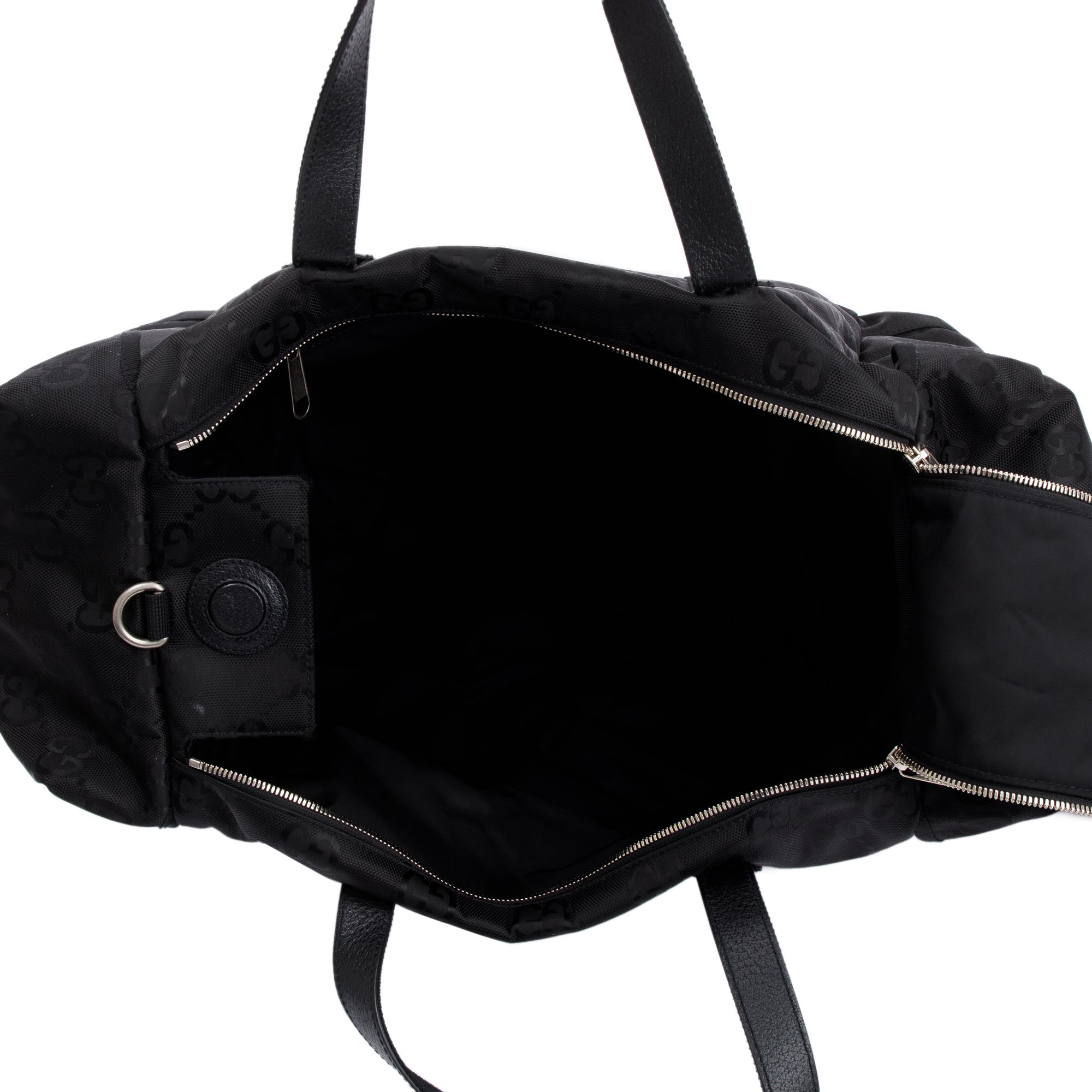 Gucci Black Econyl Nylon Off The Grid Duffle Bag