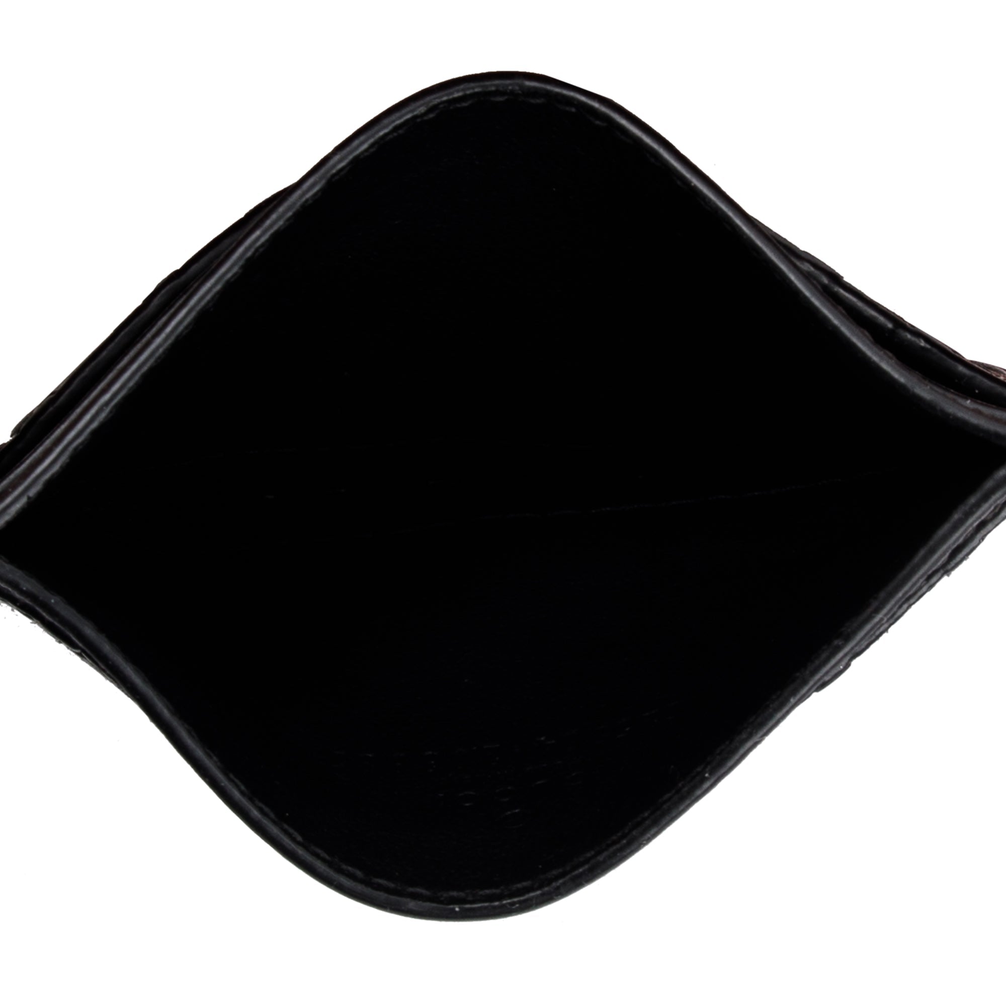 Gucci Black Embossed Leather Card Case