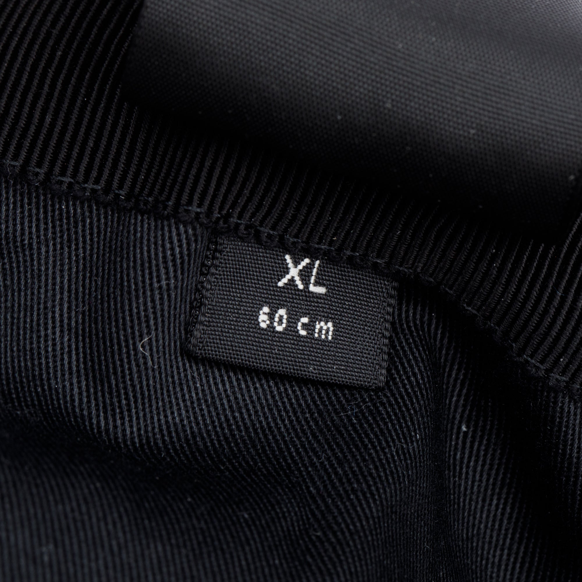 Gucci Black GG Canvas Baseball Hat with Web, Size XL 60 w/ Box