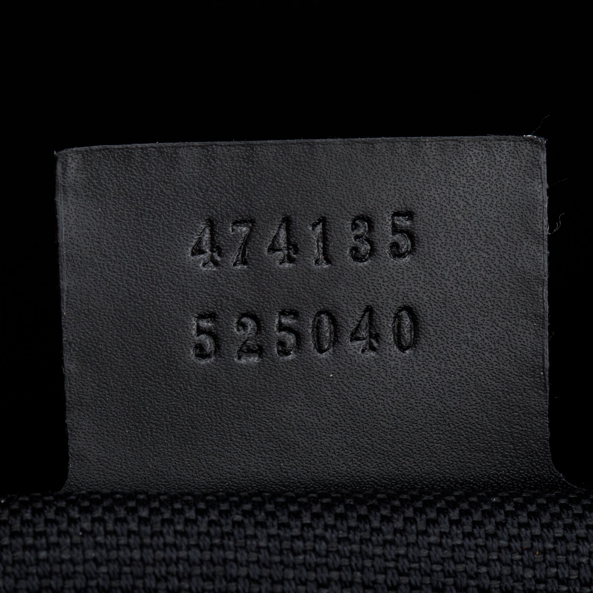 Gucci Black GG Canvas Briefcase