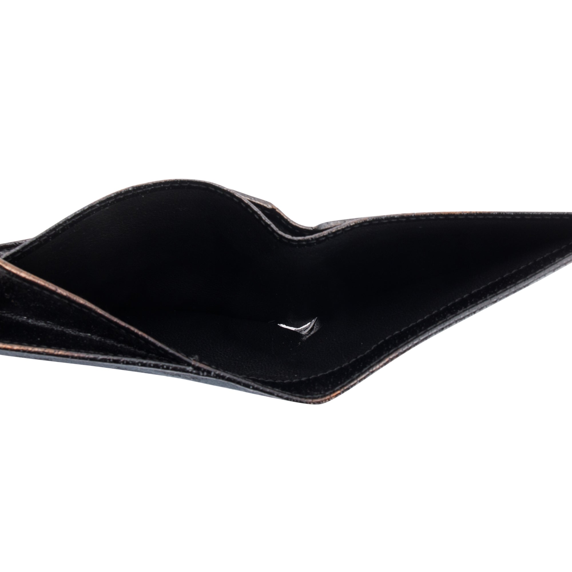 Gucci Black GG Canvas French Flap Wallet