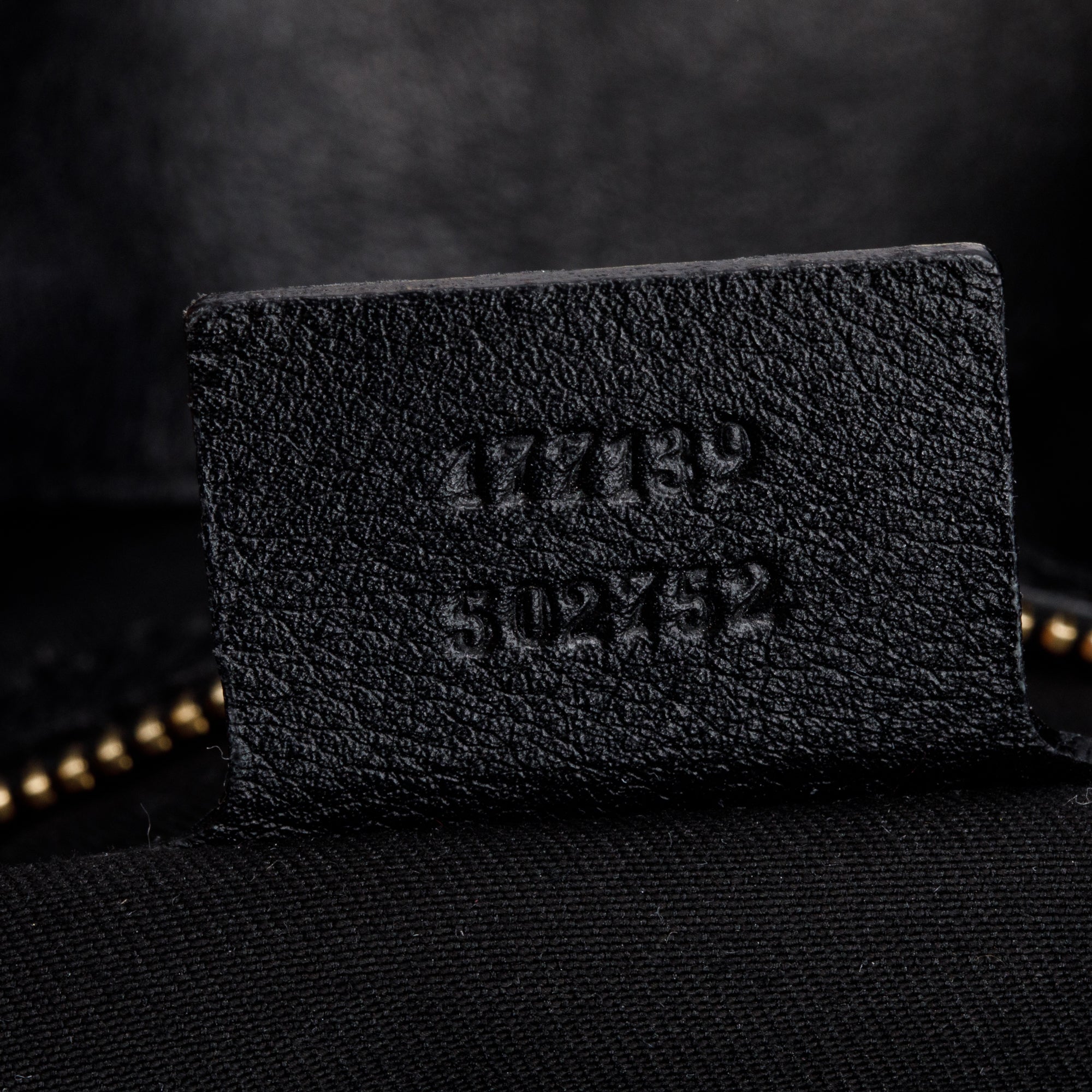 Gucci Black GG Canvas Medium Indy Babouska Hobo