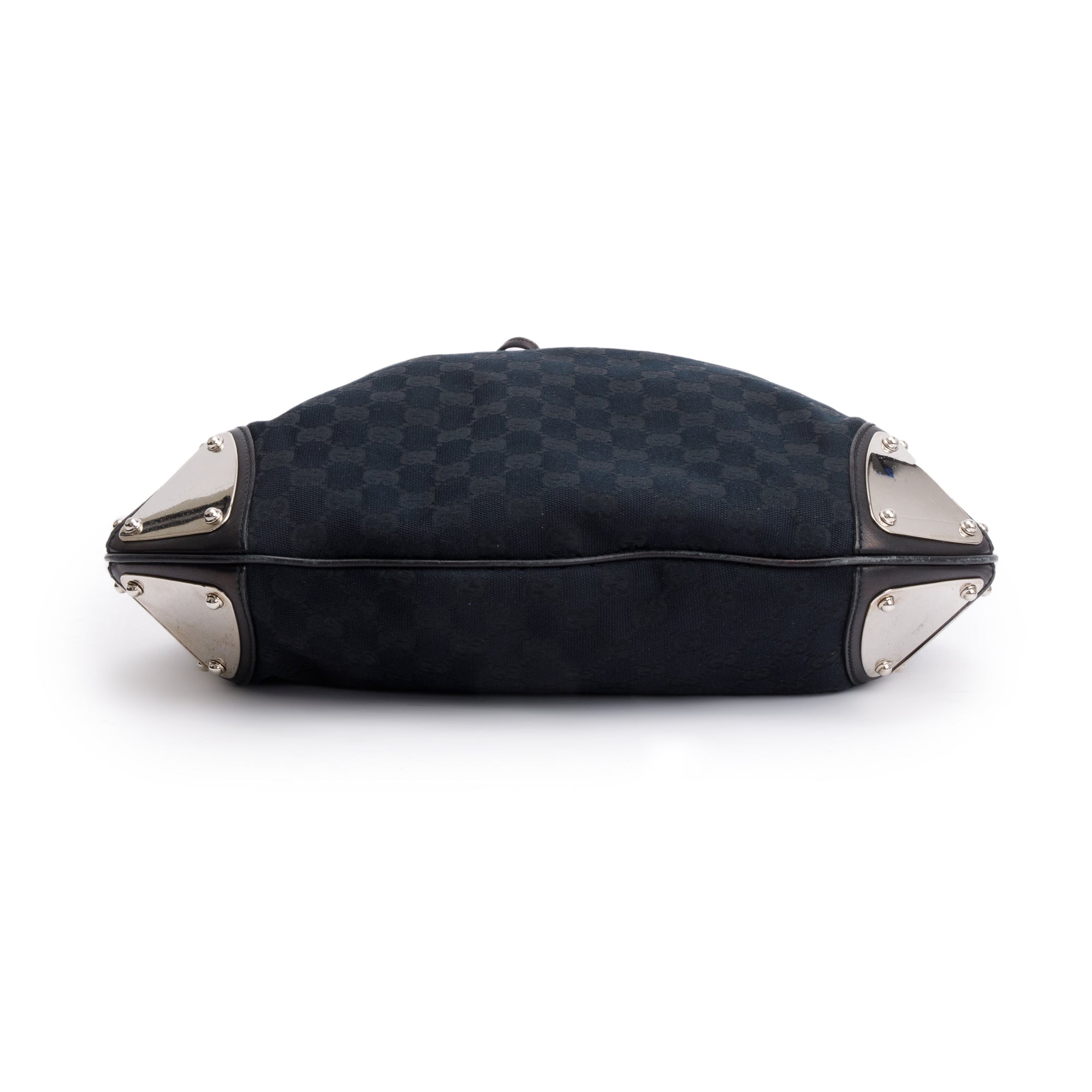 Gucci Black GG Canvas Medium Indy Babouska Hobo