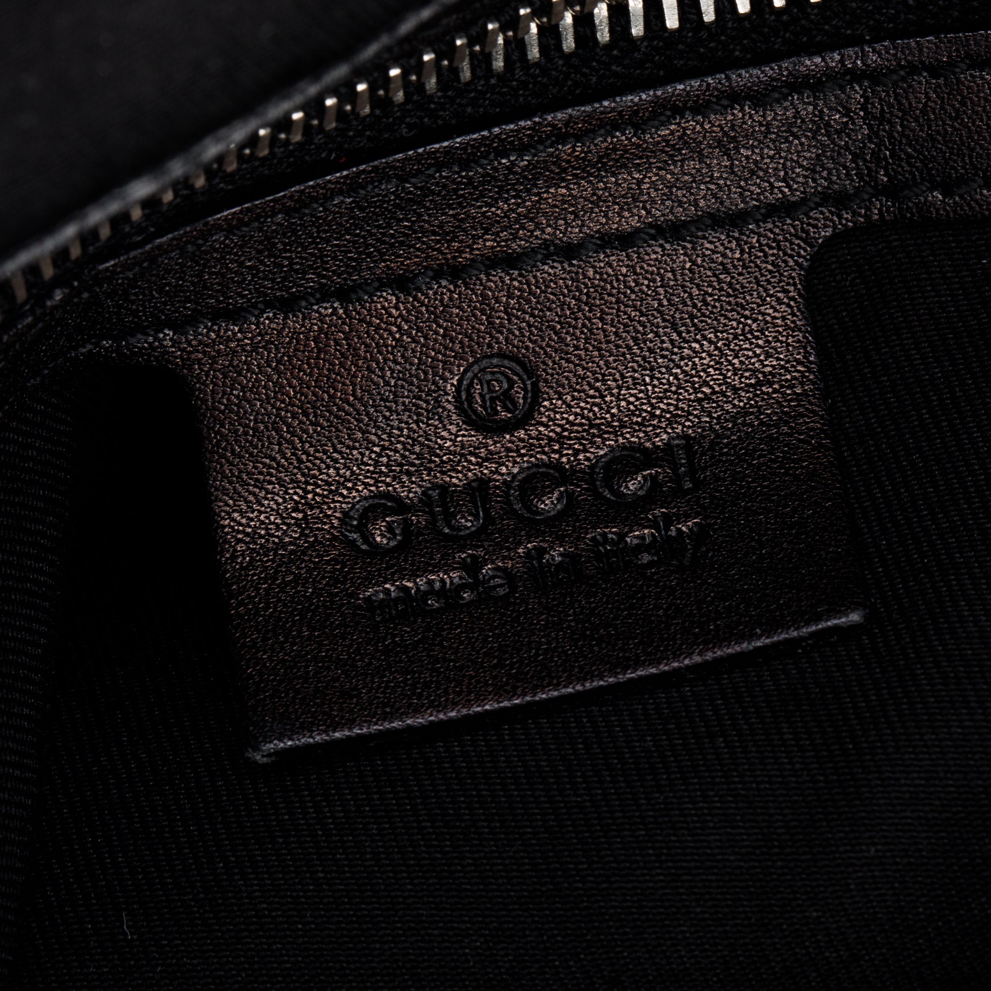 Gucci Black GG Canvas Medium Indy Babouska Hobo