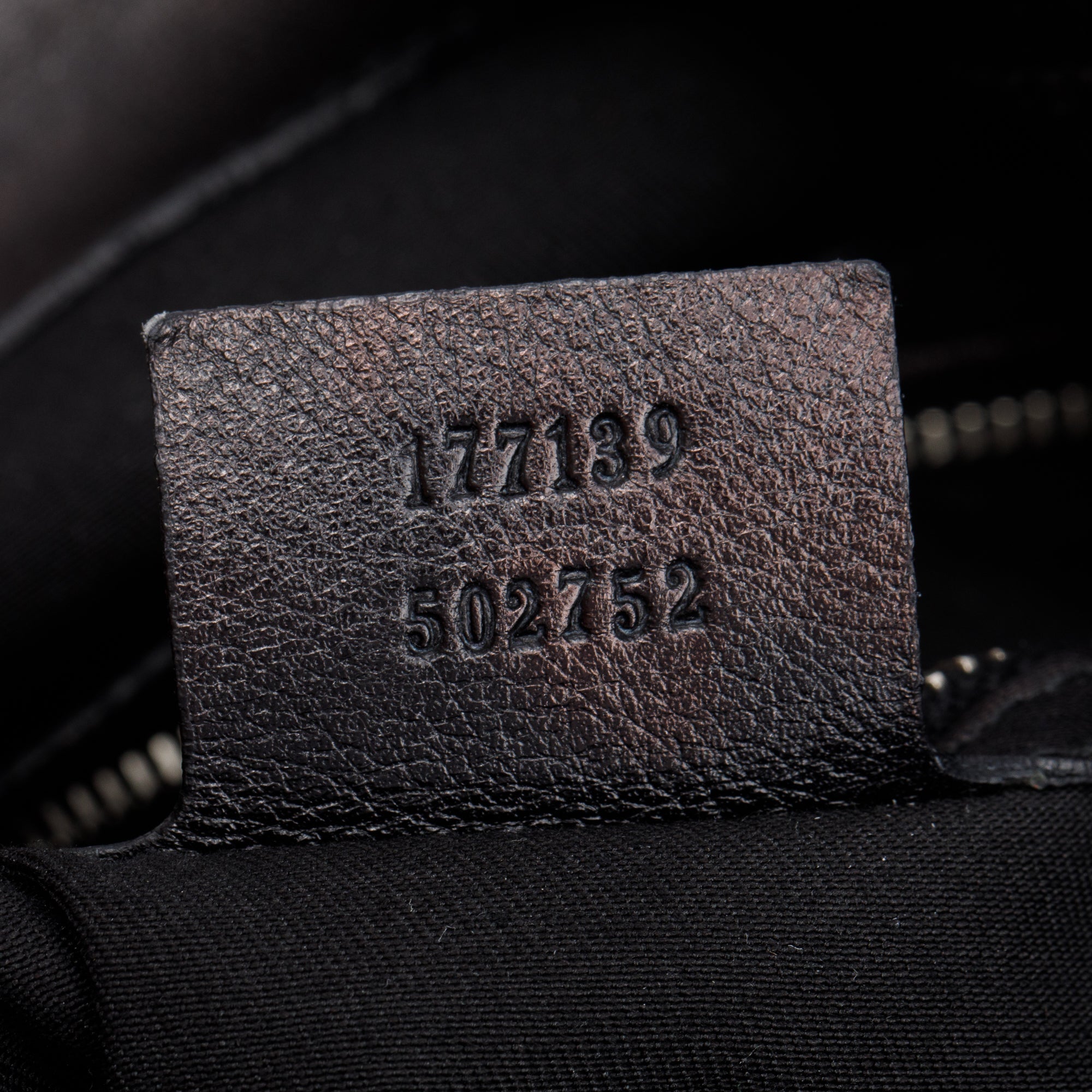 Gucci Black GG Canvas Medium Indy Babouska Hobo