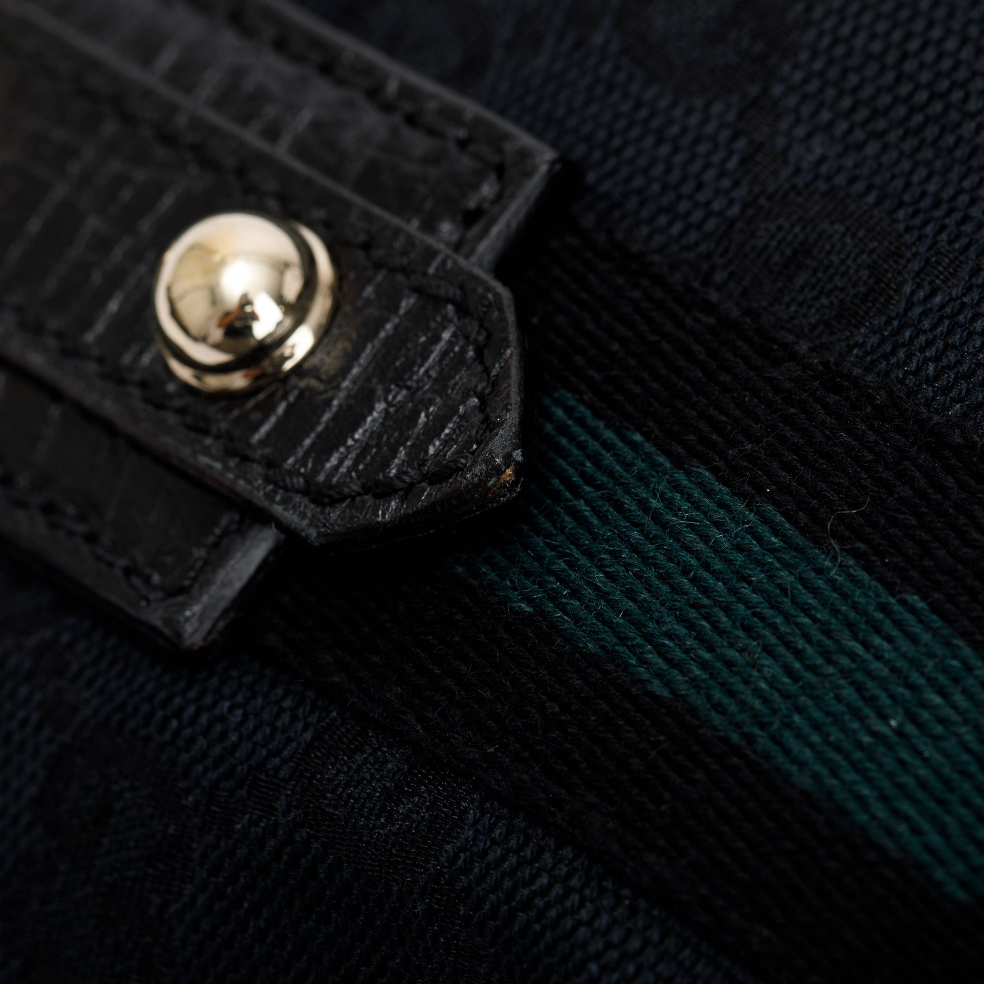 Gucci Black GG Canvas Web Small Jolicoeur Tote