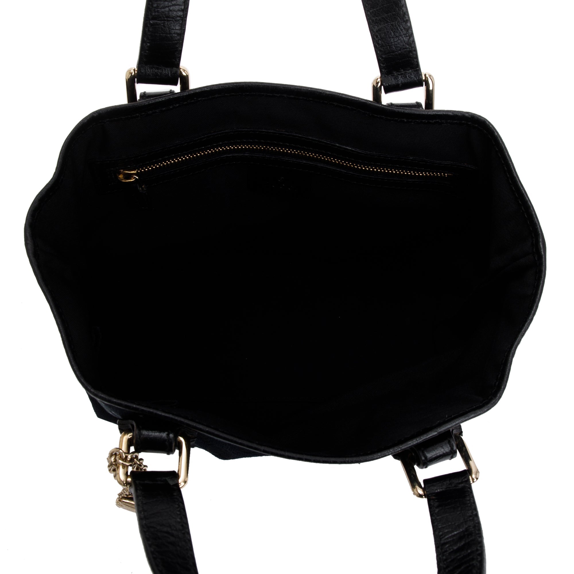 Gucci Black GG Canvas Web Small Jolicoeur Tote