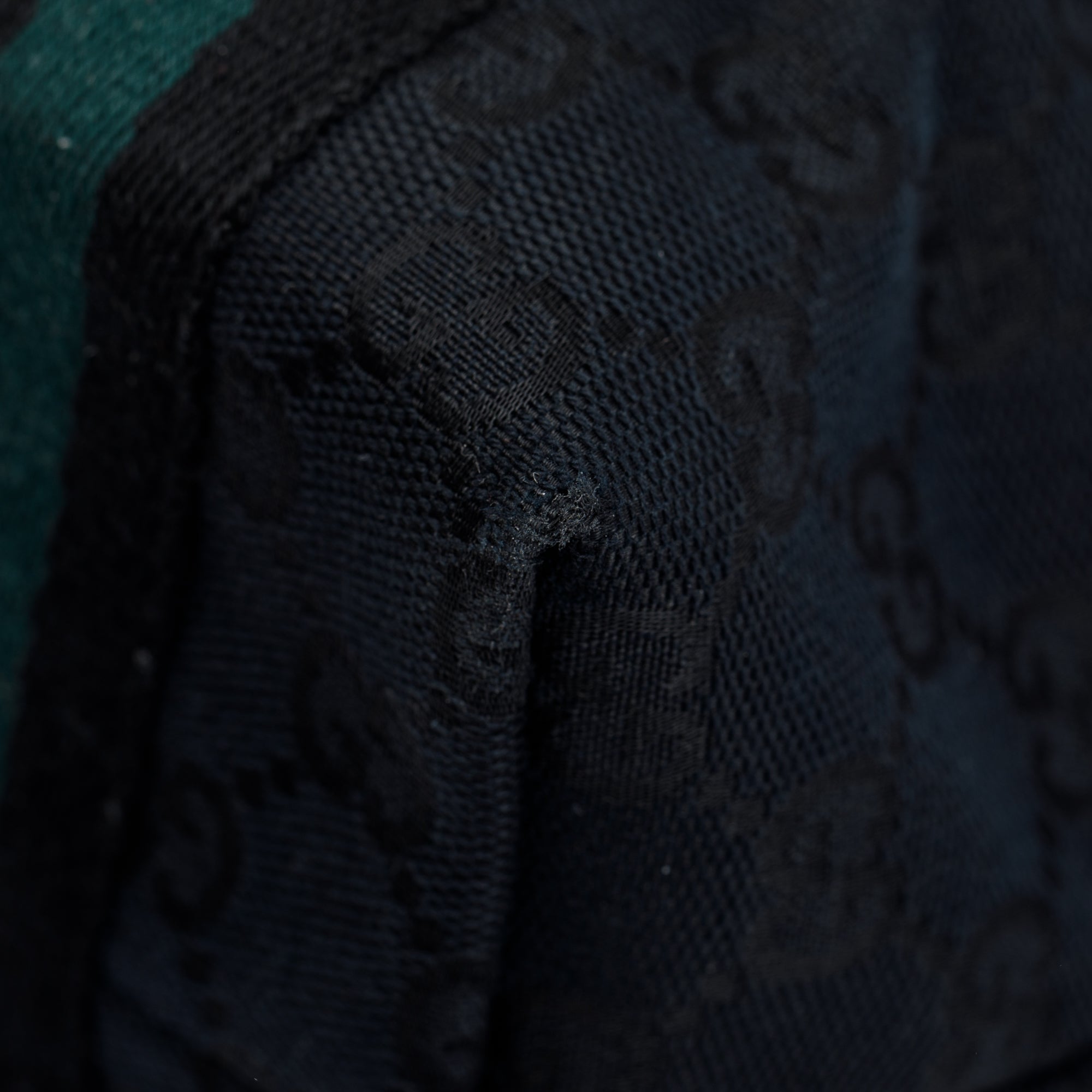 Gucci Black GG Canvas Web Small Jolicoeur Tote