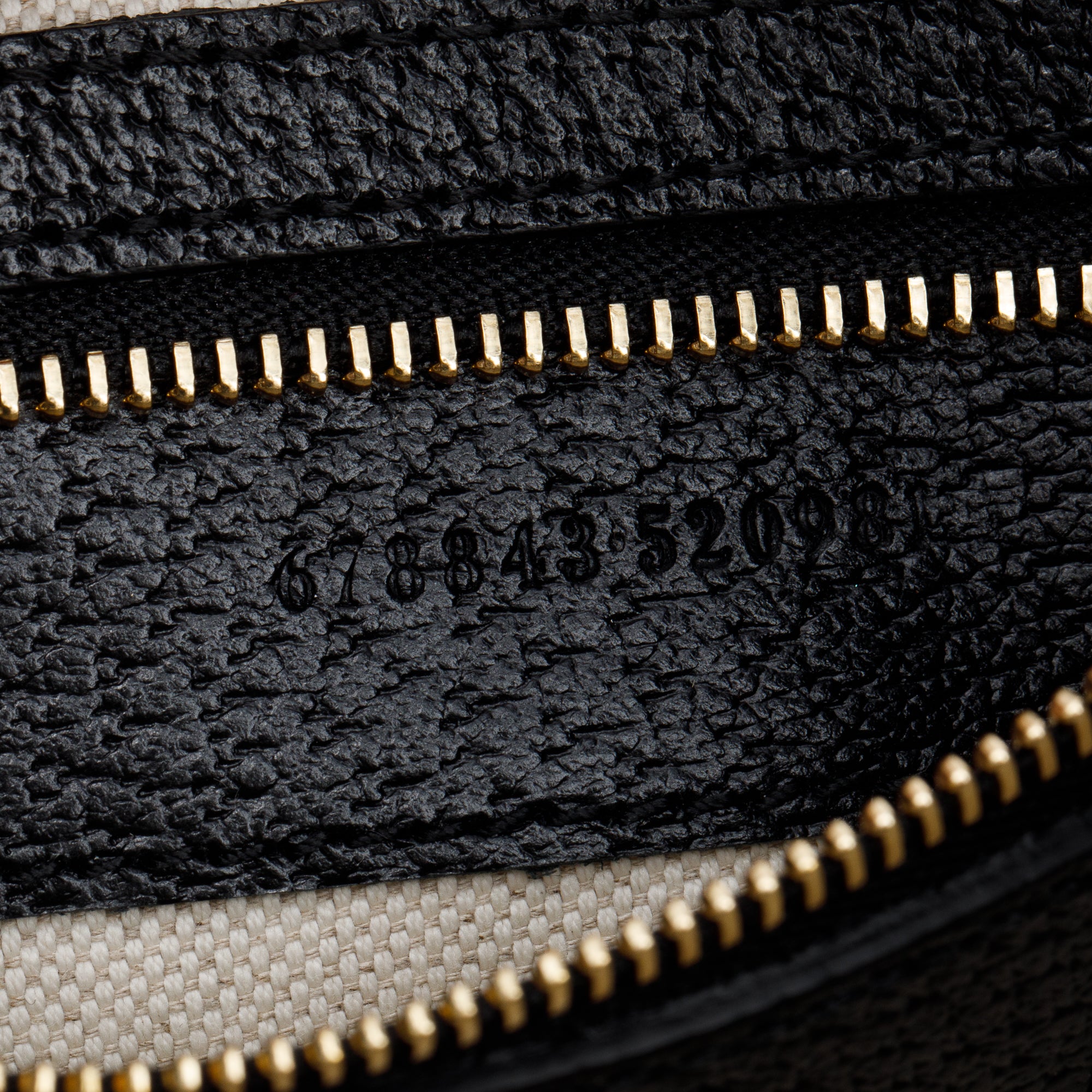 Gucci Black GG Denim Leather Trim Jackie 1961 Mini Shoulder Bag w/ Strap