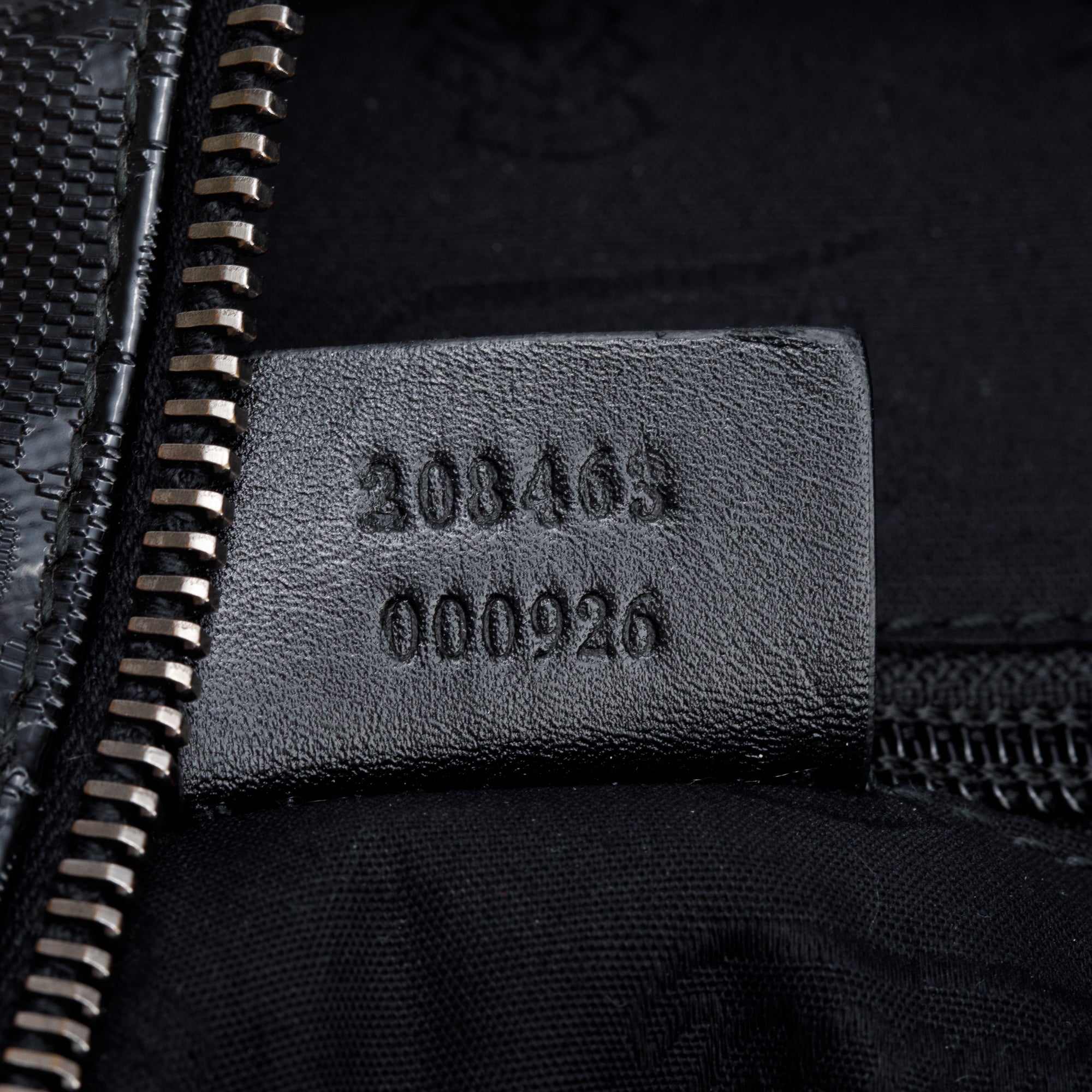 Gucci Black GG Imprime Briefcase