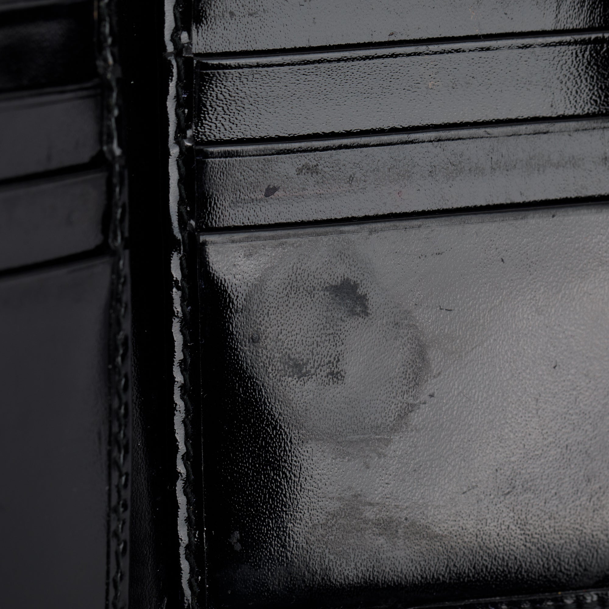 Gucci Black GG Imprime Compact French Wallet