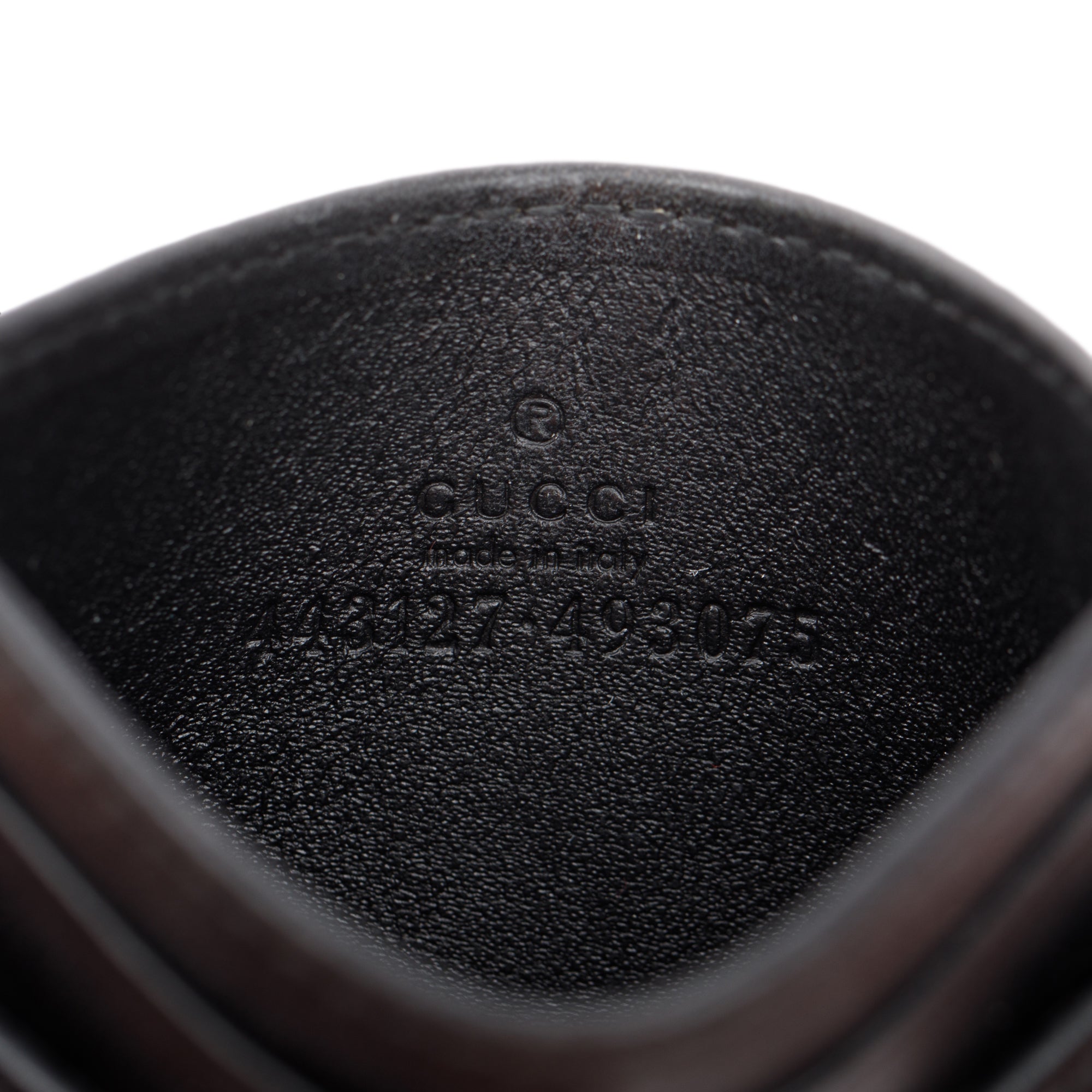 Gucci Black GG Marmont Card Case w/ Box