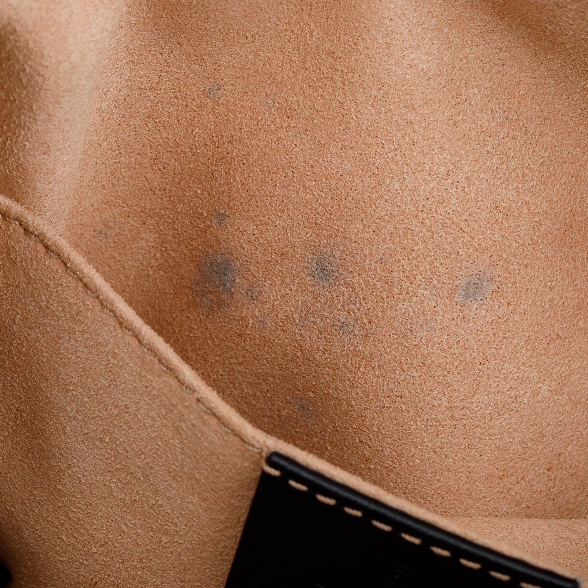 Gucci Black GG Marmont Matelasse Leather Belt Bag, Size 85 34 w/ Box