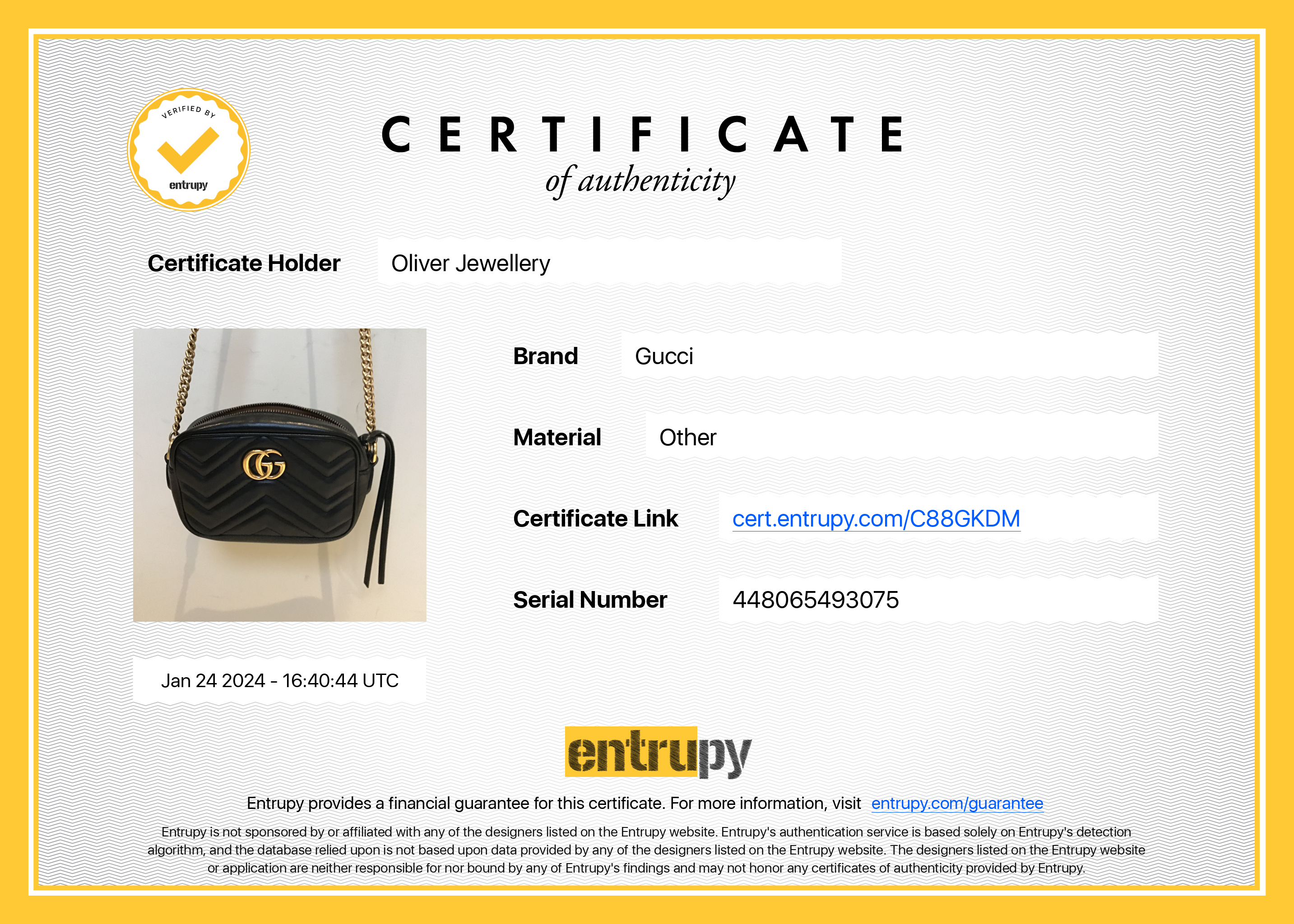 Gucci Black GG Marmont Matelasse Mini Shoulder Bag