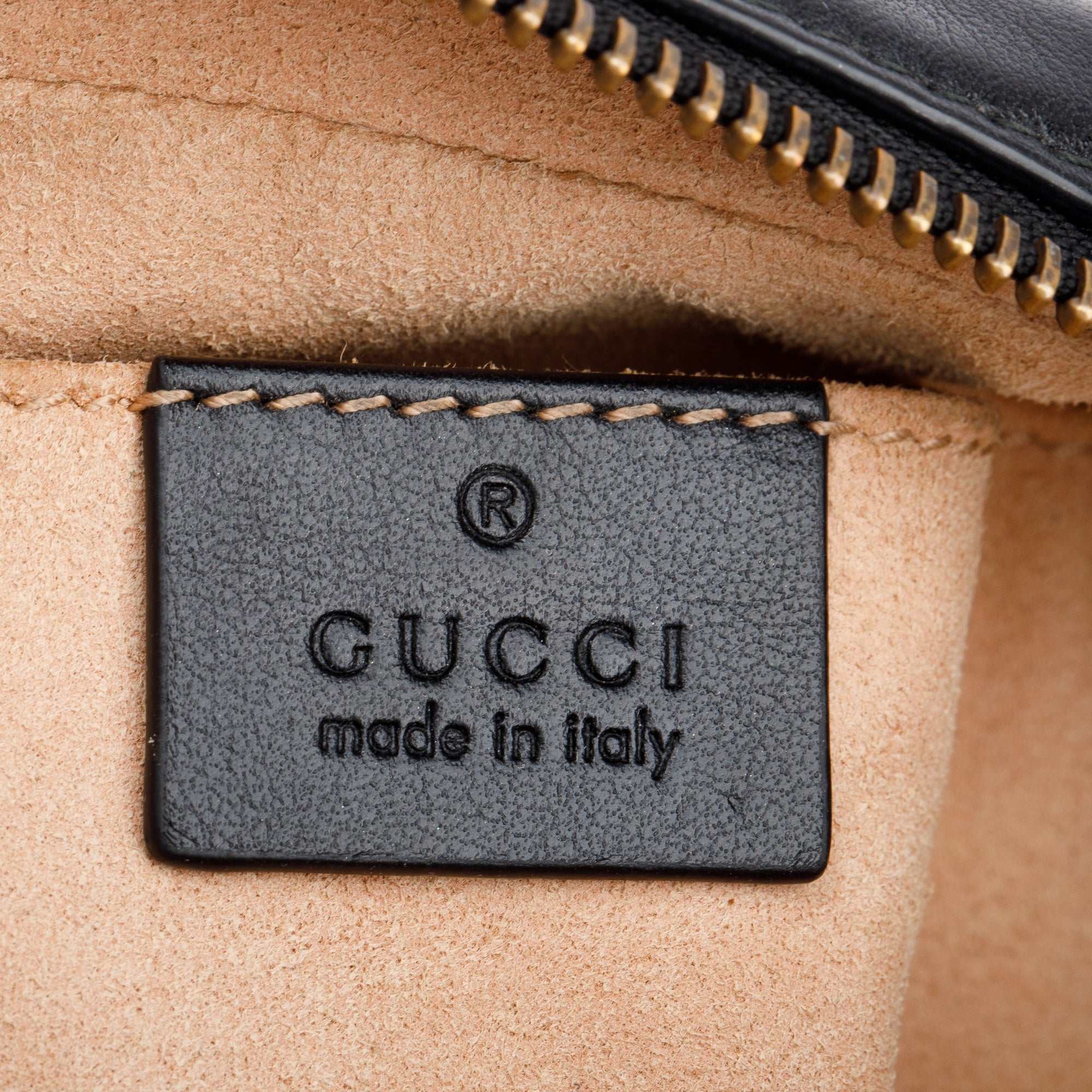 Gucci Black GG Marmont Matelasse Mini Shoulder Bag