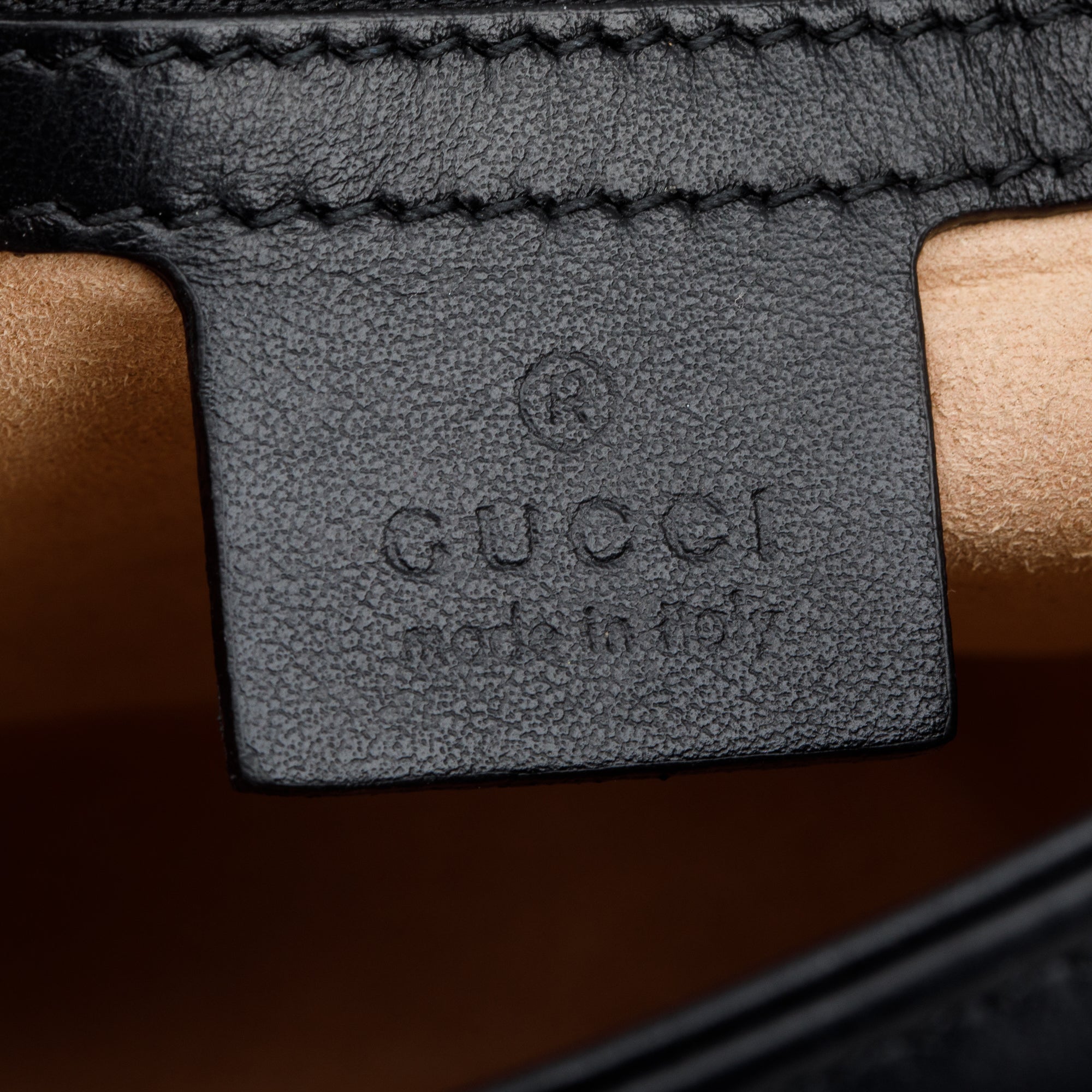 Gucci Black GG Marmont Matelasse Small Shoulder Bag