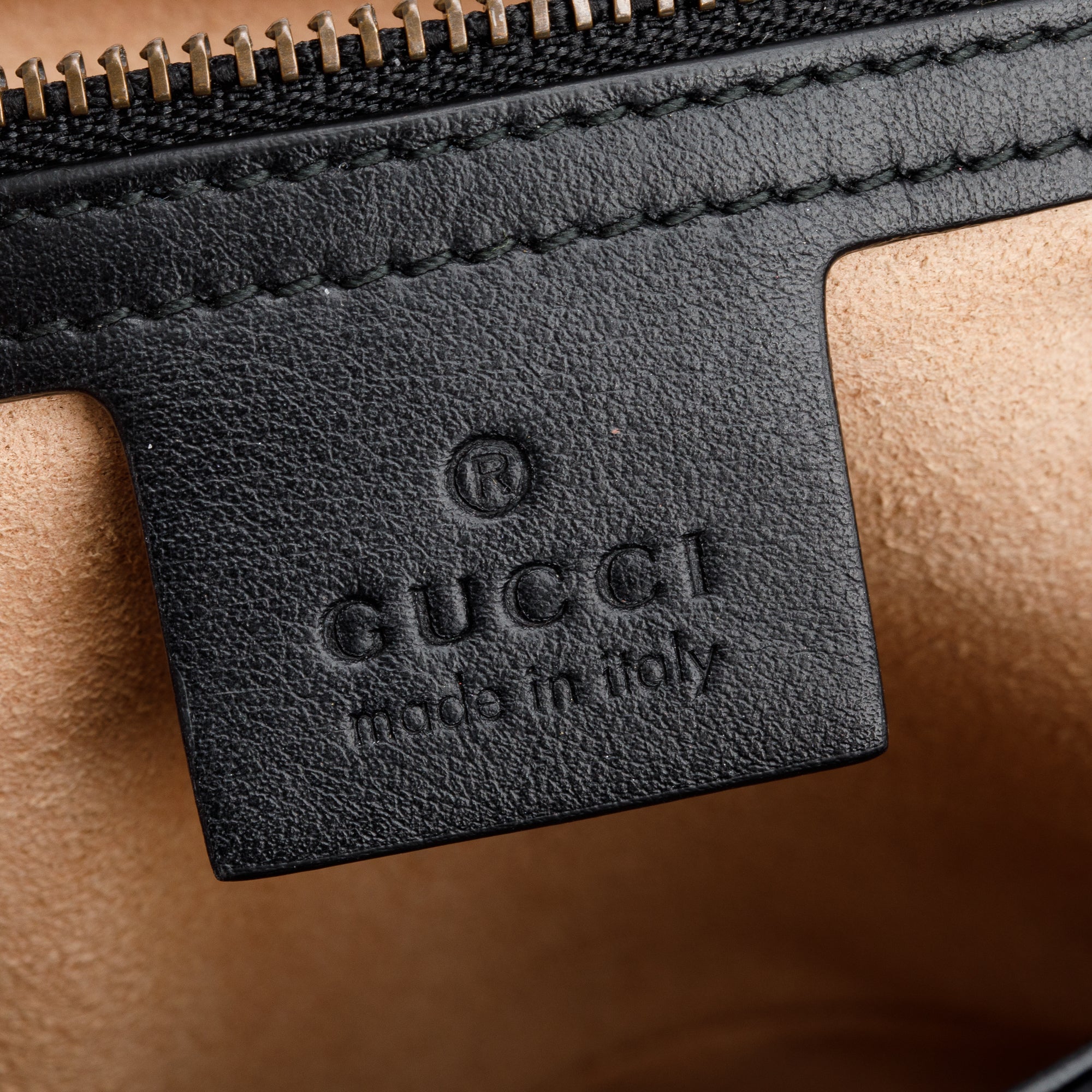 Gucci Black GG Marmont Matelasse Small Shoulder Bag