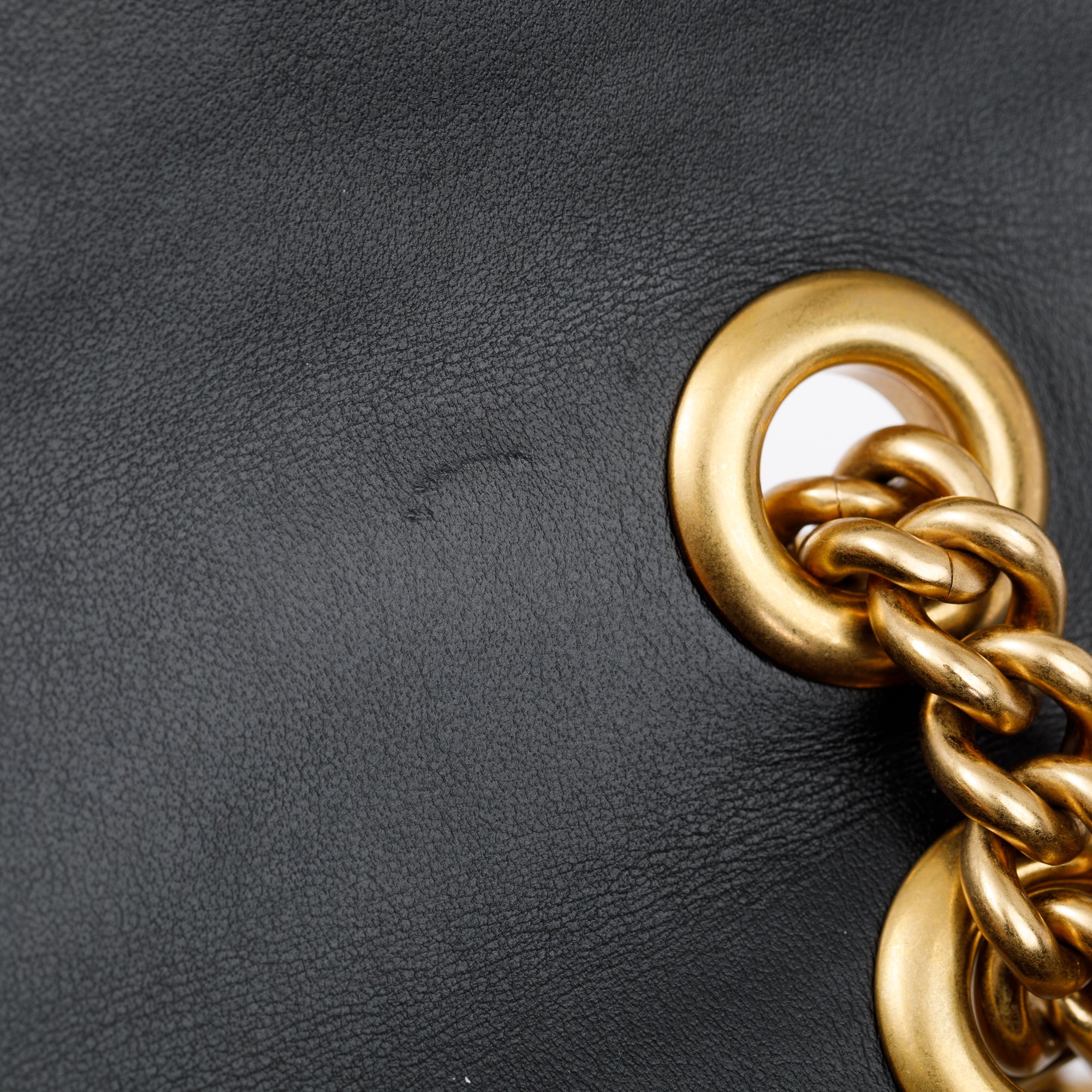 Gucci Black GG Marmont Matelasse Small Shoulder Bag w/ Box