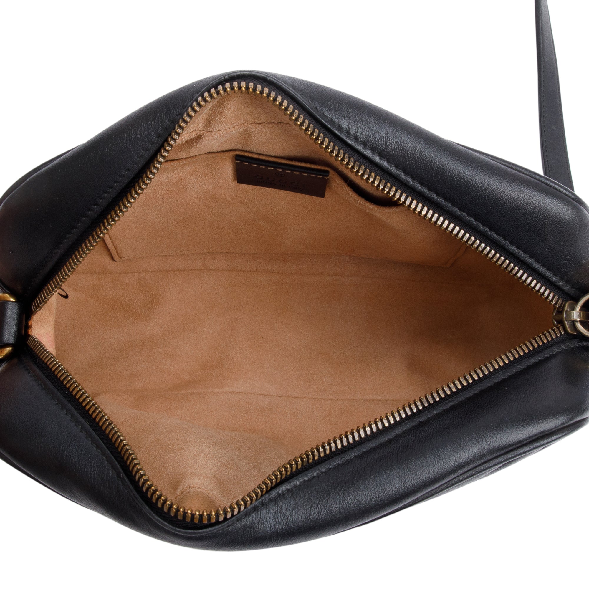 Gucci Black GG Marmont Matelasse Small Shoulder Bag w/ Receipt