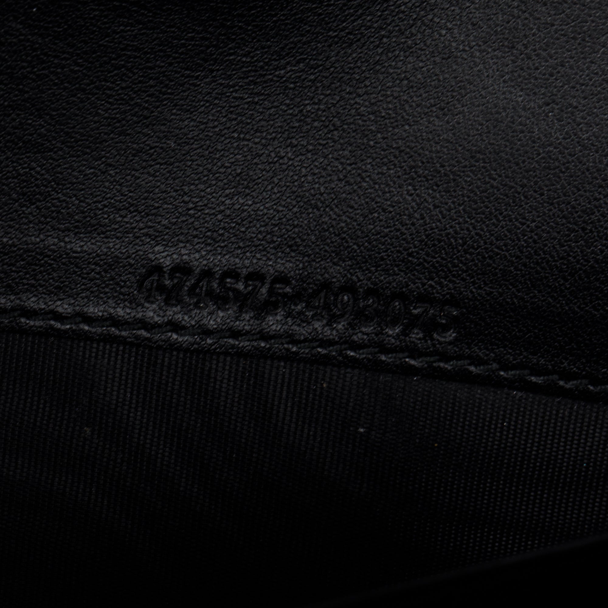 Gucci Black GG Marmont Mini Wallet on Chain w/ Box