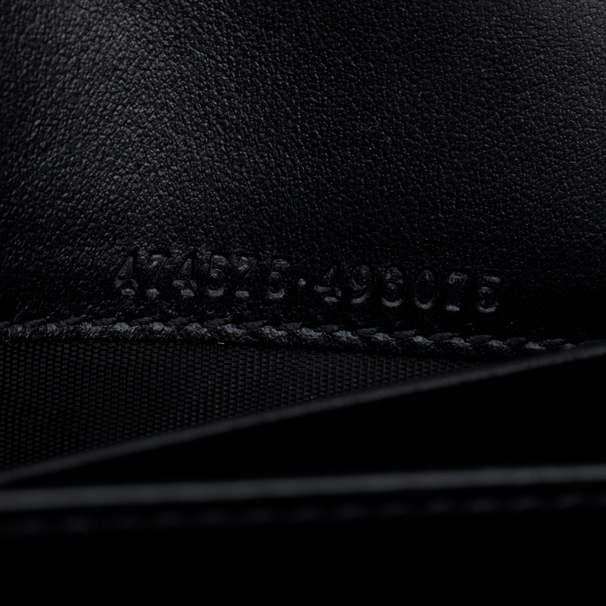 Gucci Black GG Marmont Mini Wallet on Chain w/ Box