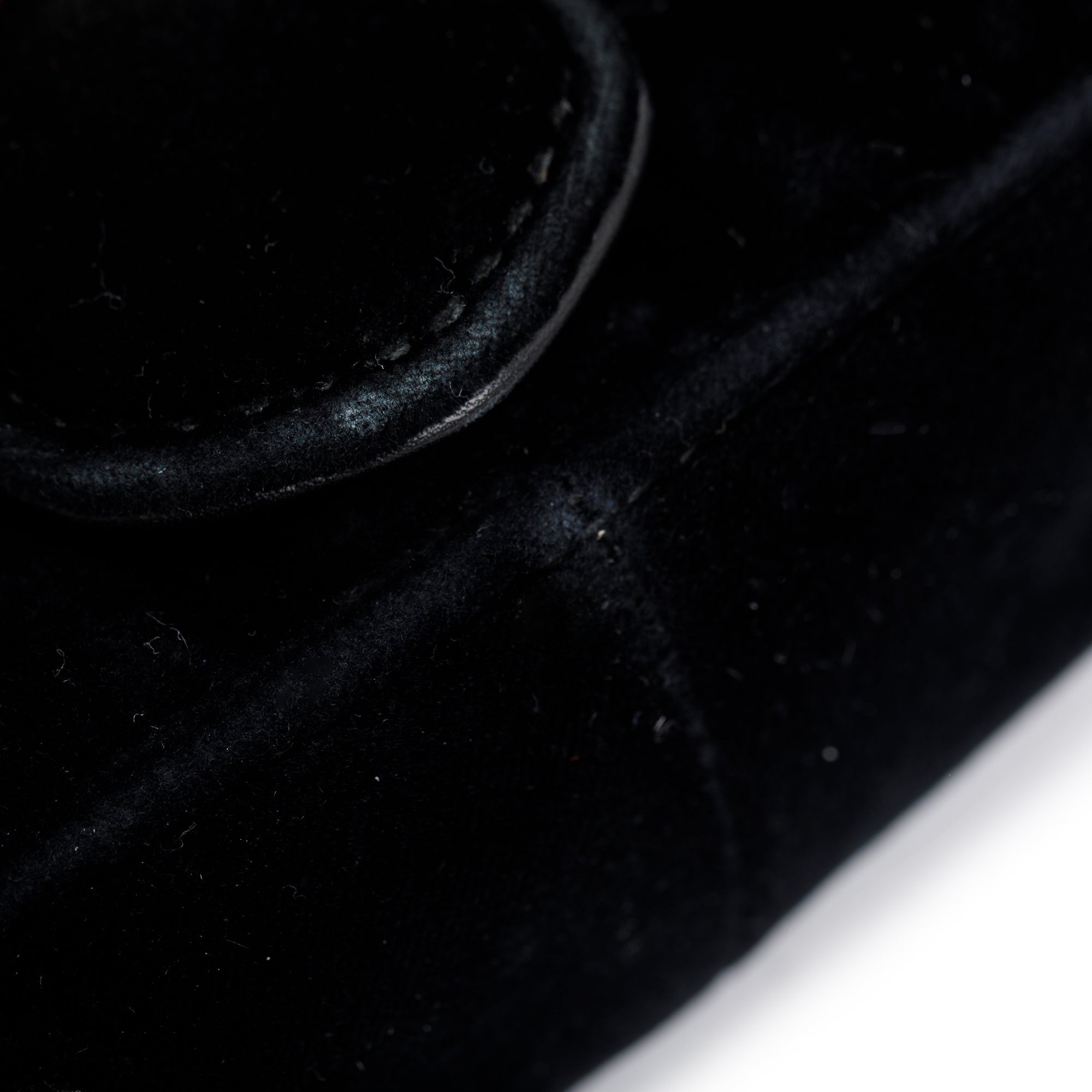 Gucci Black GG Marmont Velvet Mini Bag