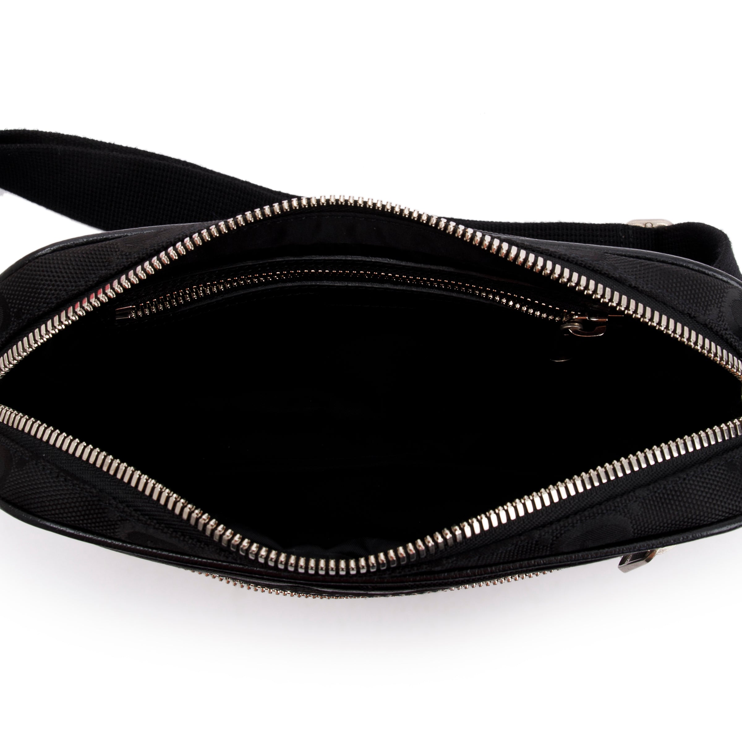 Gucci Black GG Nylon Off The Grid Belt Bag