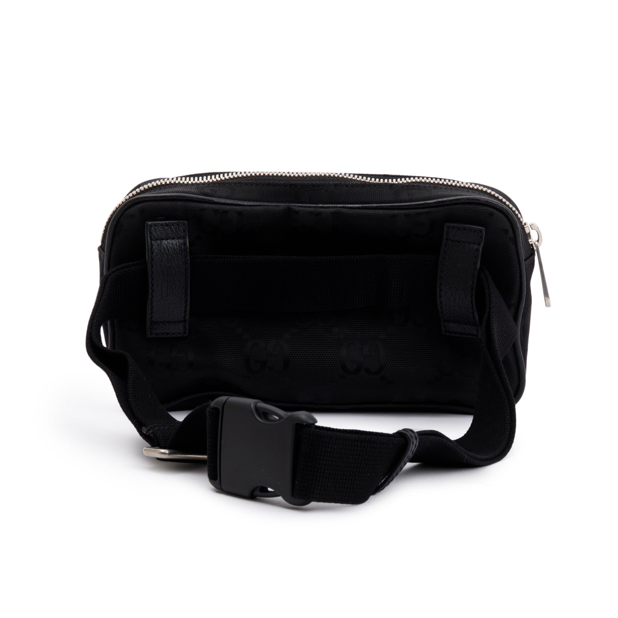 Gucci Black GG Nylon Off The Grid Belt Bag w/ Box