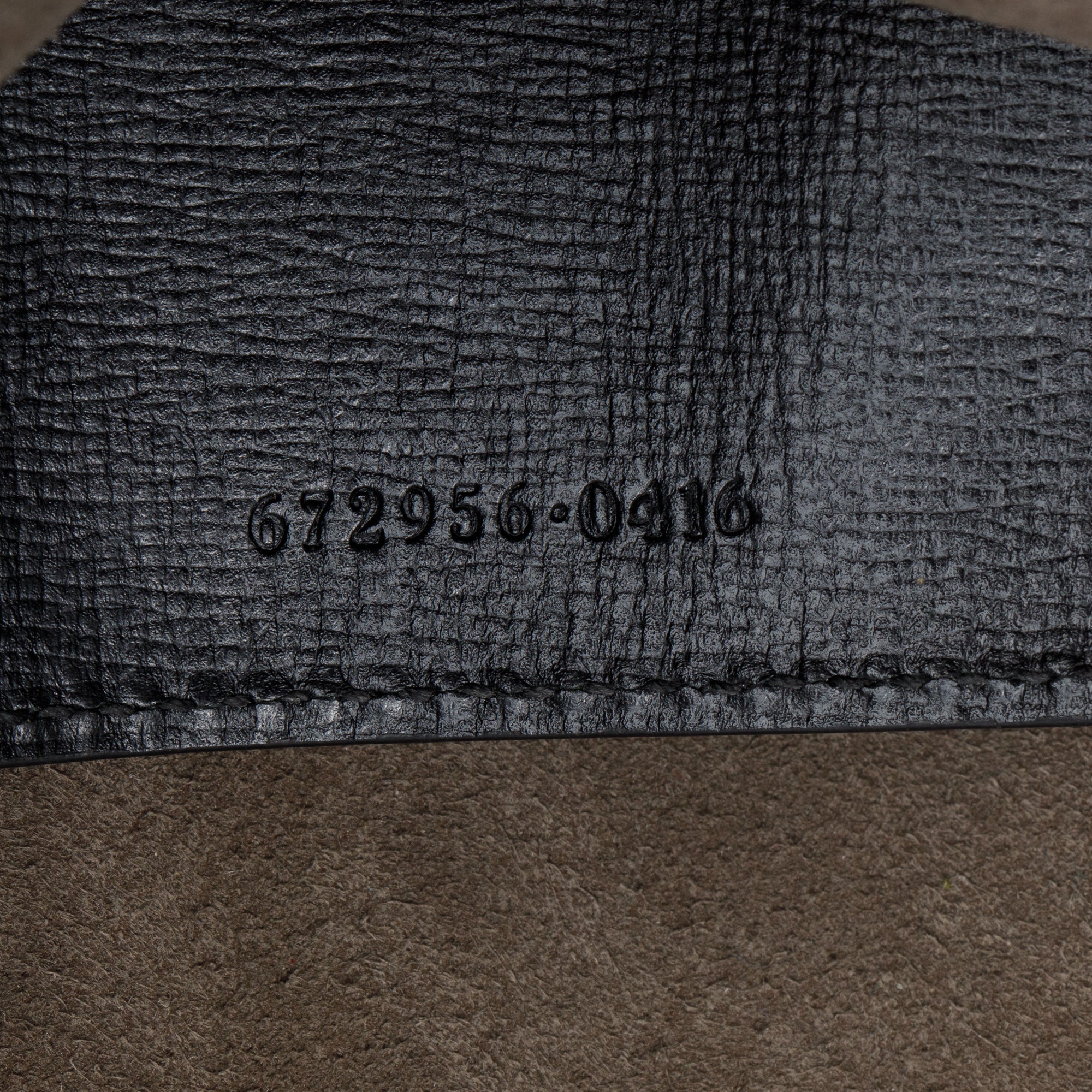 Gucci Black GG Supreme Beauty Case with Interlocking G